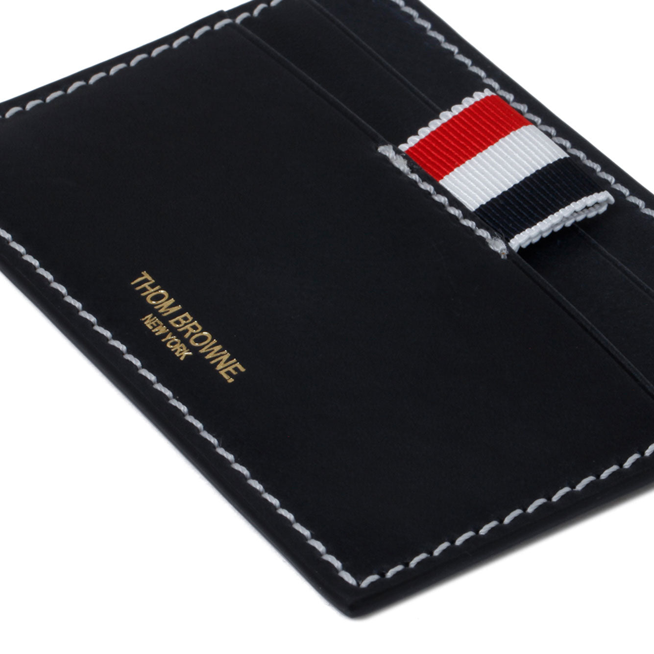 THOM BROWNE Mini 100% Leather Wallet - Banlieue91 -