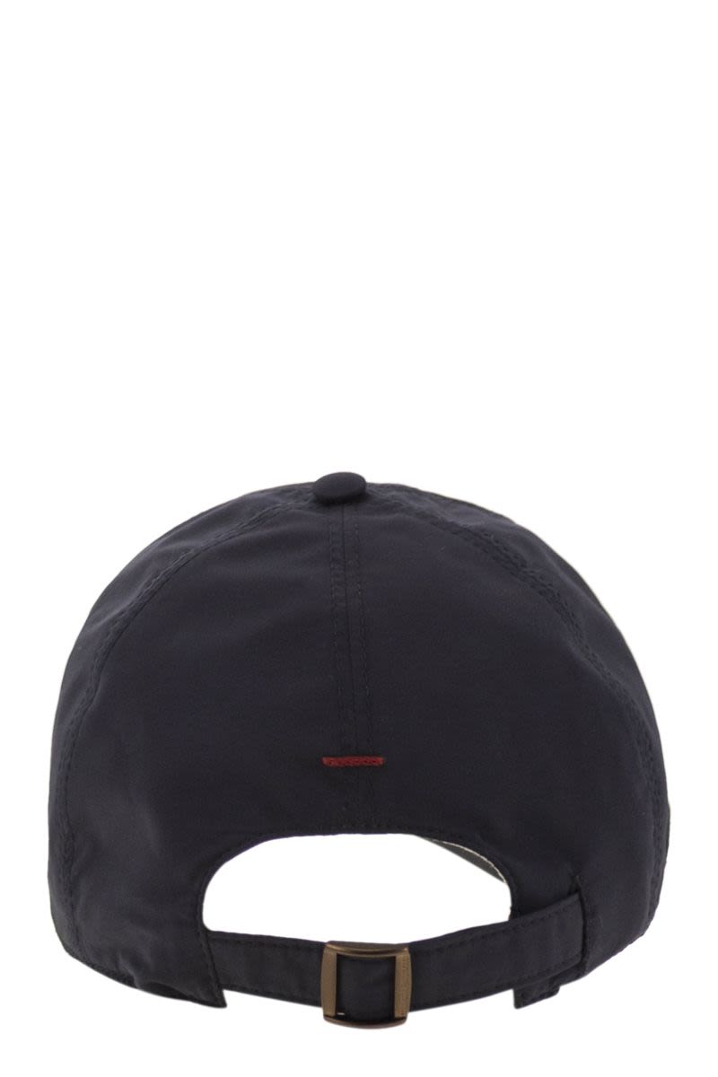 BRUNELLO CUCINELLI Water-Repellent Microfibre Baseball Cap with Embroidered Logo - Banlieue91 -