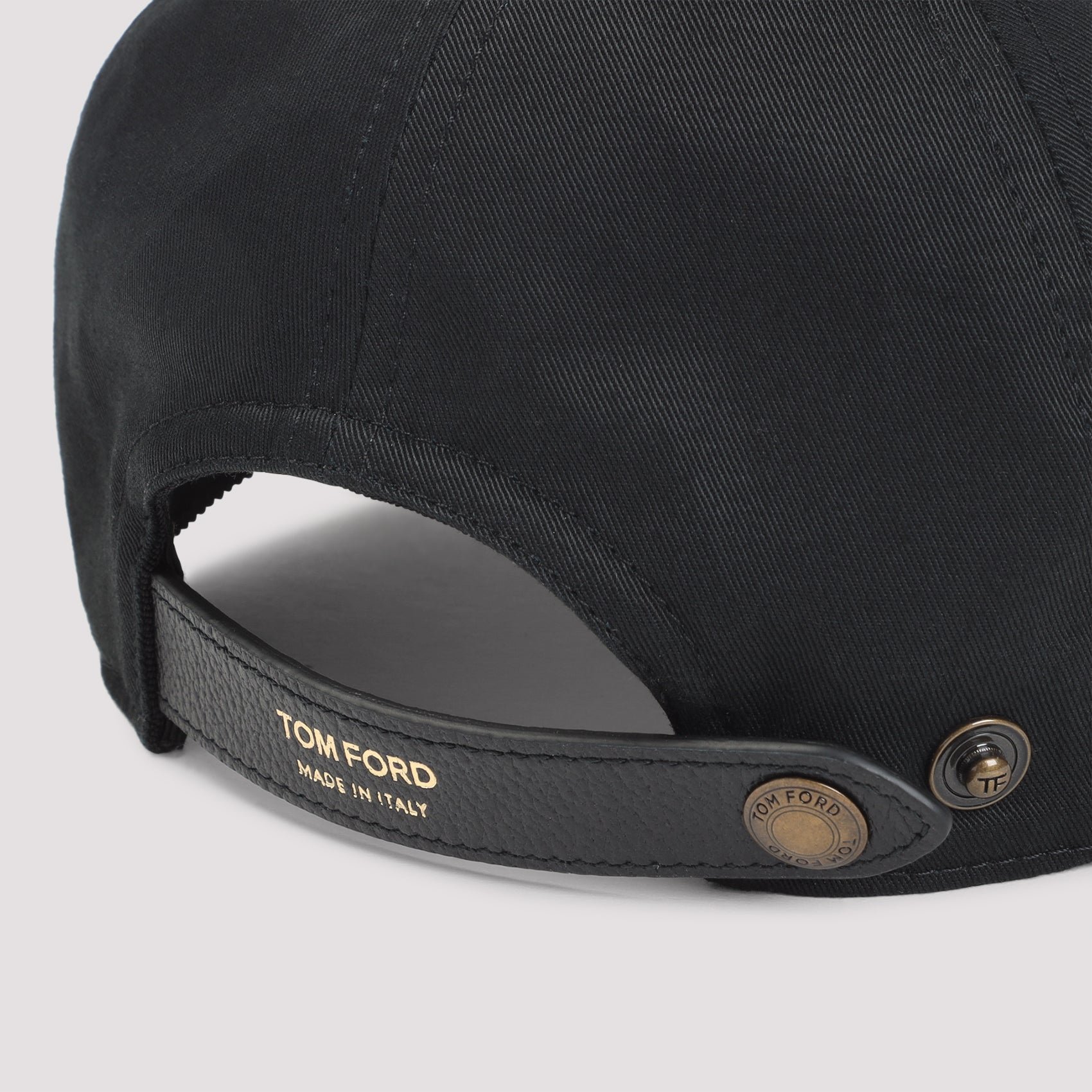 TOM FORD Men's Classic Cotton and Leather Hat - Banlieue91 -