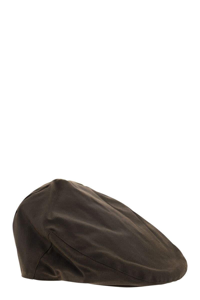 BARBOUR Waxed Cotton Beret - Men's Accessory - Banlieue91 -