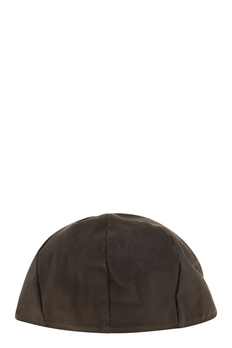 BARBOUR Waxed Cotton Beret - Men's Accessory - Banlieue91 -