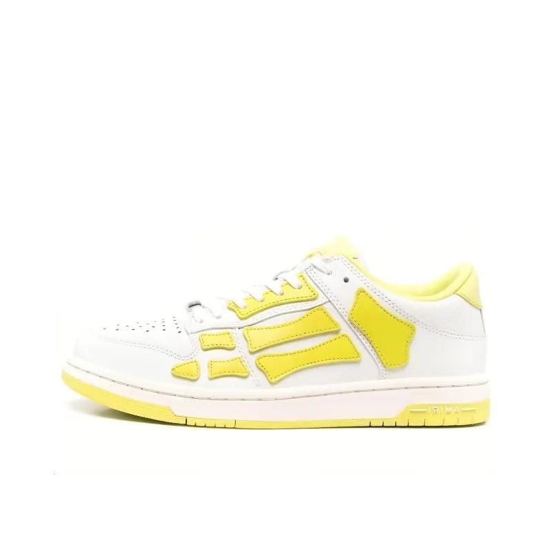 MIRI Skel Top Low White Fluorescent Yellow - Banlieue91