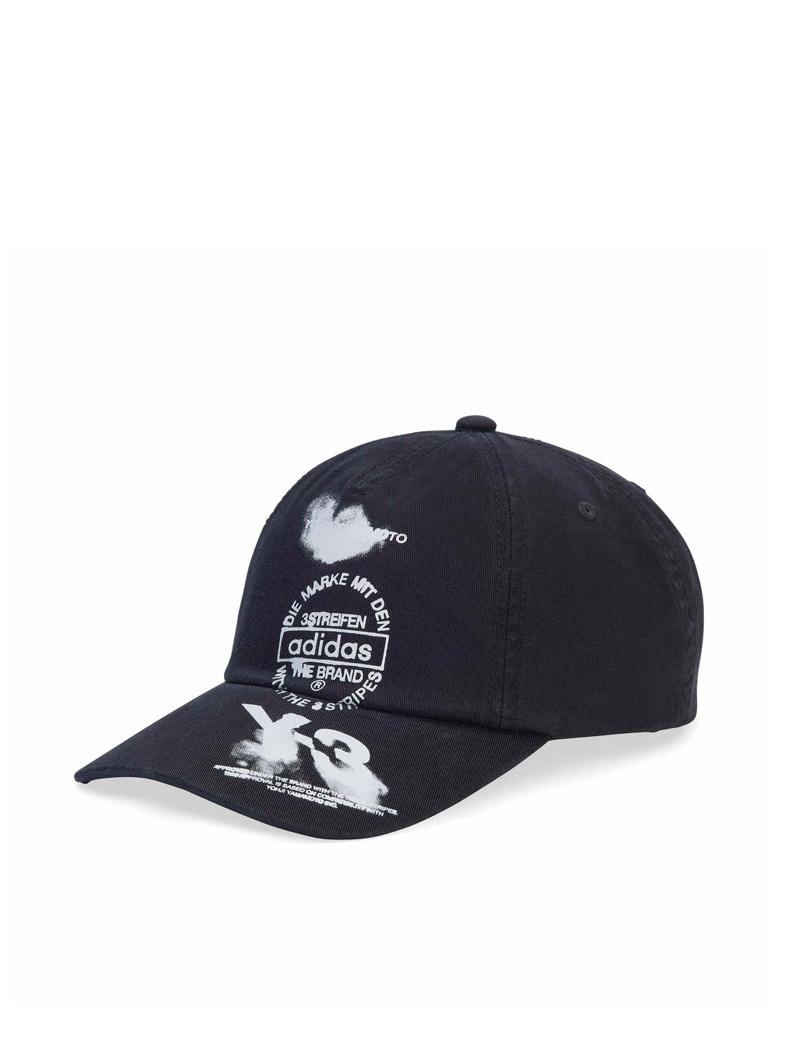 Y-3 Logo Cap with Visor for Men - FW25 Collection - Banlieue91 -