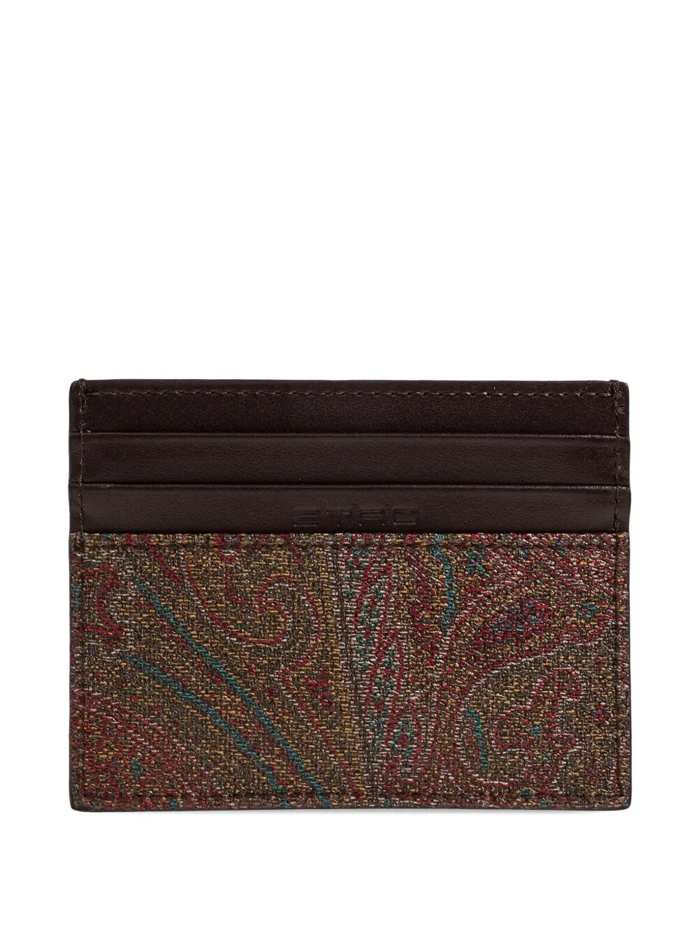 ETRO Mini Leather Card Holder - Banlieue91 -