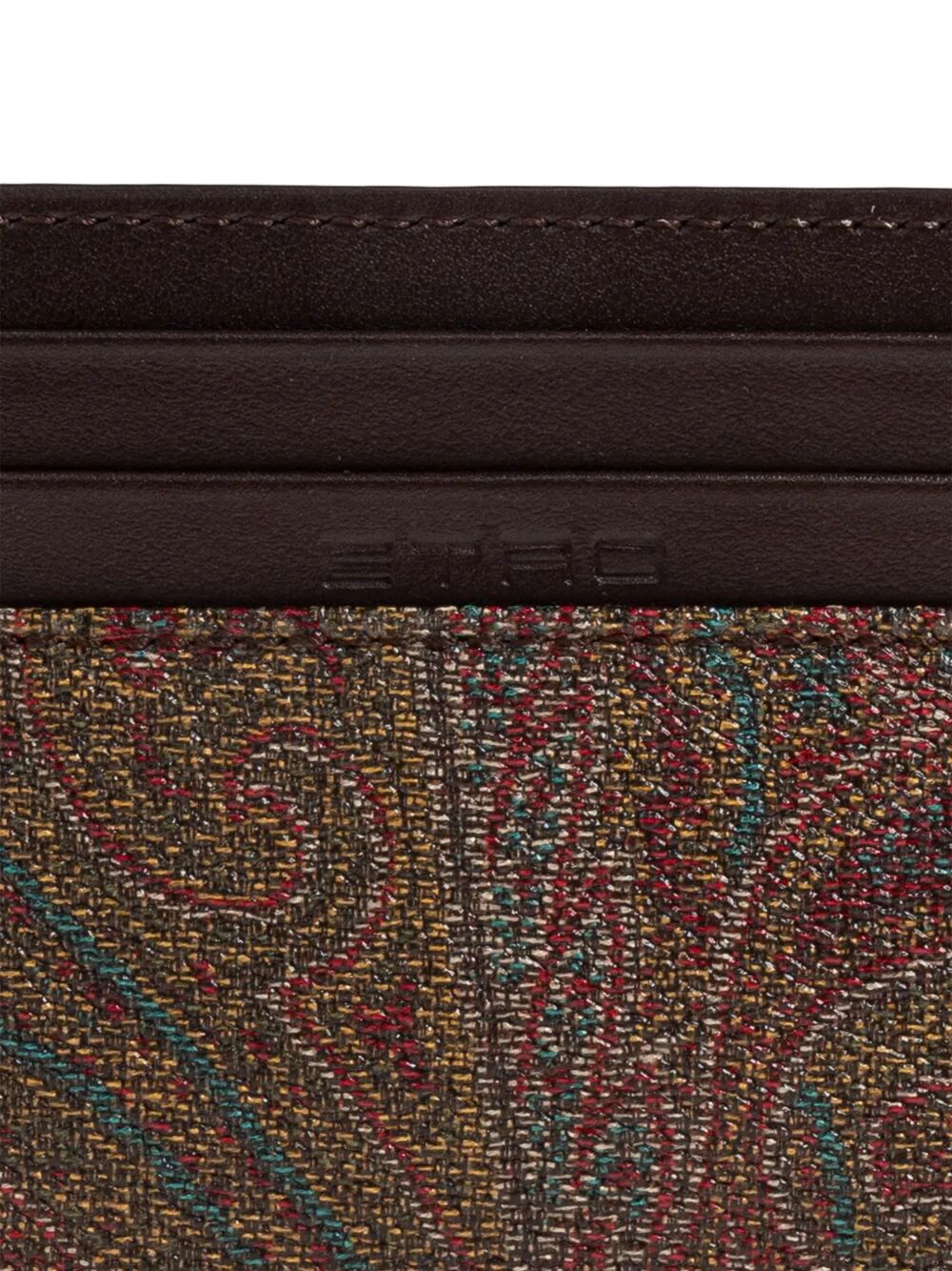 ETRO Mini Leather Card Holder - Banlieue91 -
