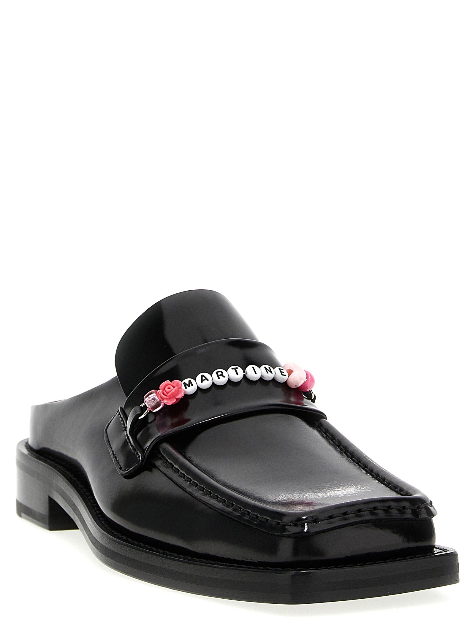 Martine Rose 'Beaded Square Toe' Mules - Banlieue91 -