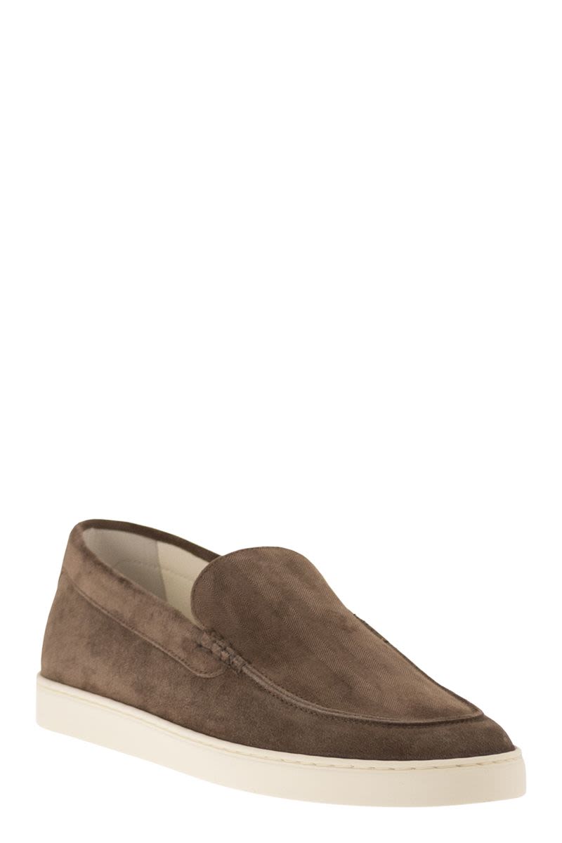 BRUNELLO CUCINELLI Men's Suede Loafer - Banlieue91 -
