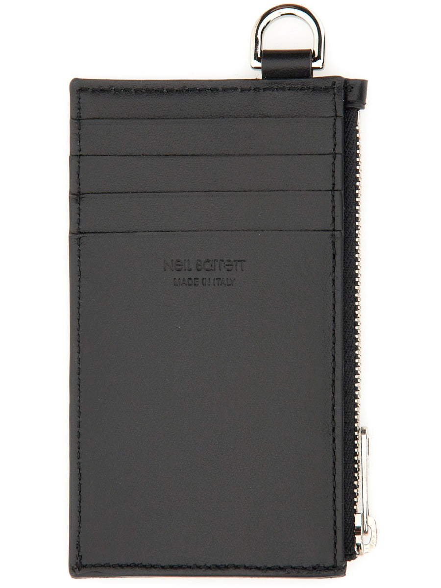 NEIL BARRETT Mini Card Holder with Strap - Banlieue91 -