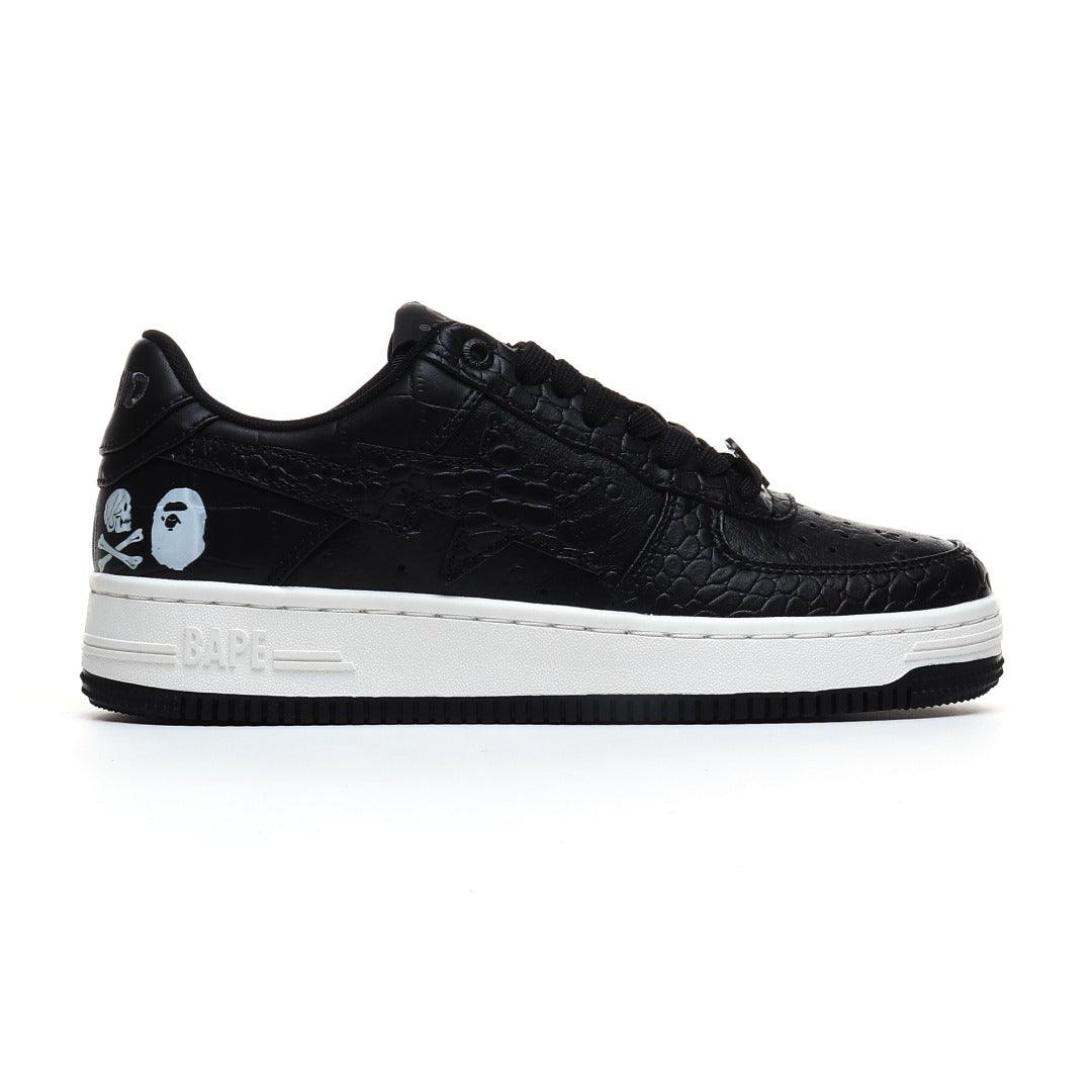 Neighborhood x Bapesta 'Black Crocodile & Ostrich' - Banlieue91