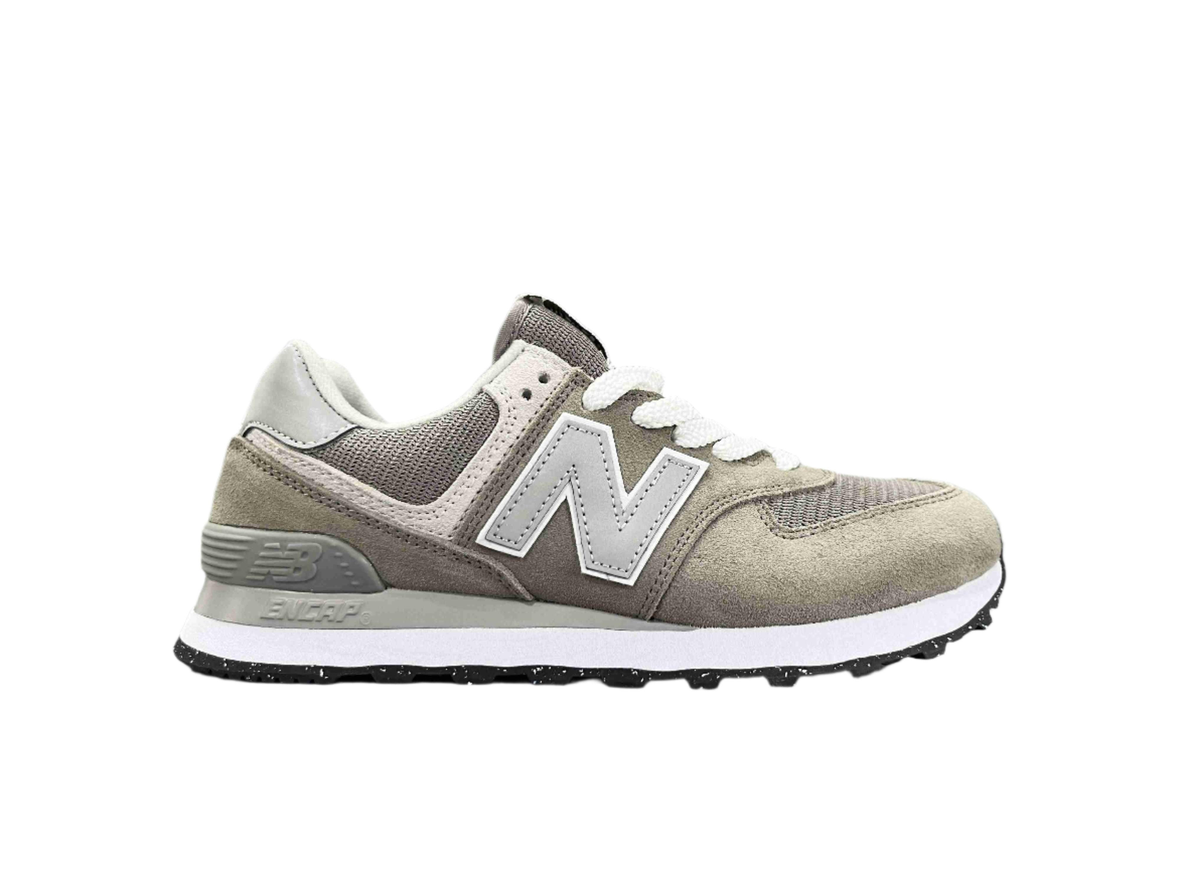 New Balance 574 Grey White - Banlieue91