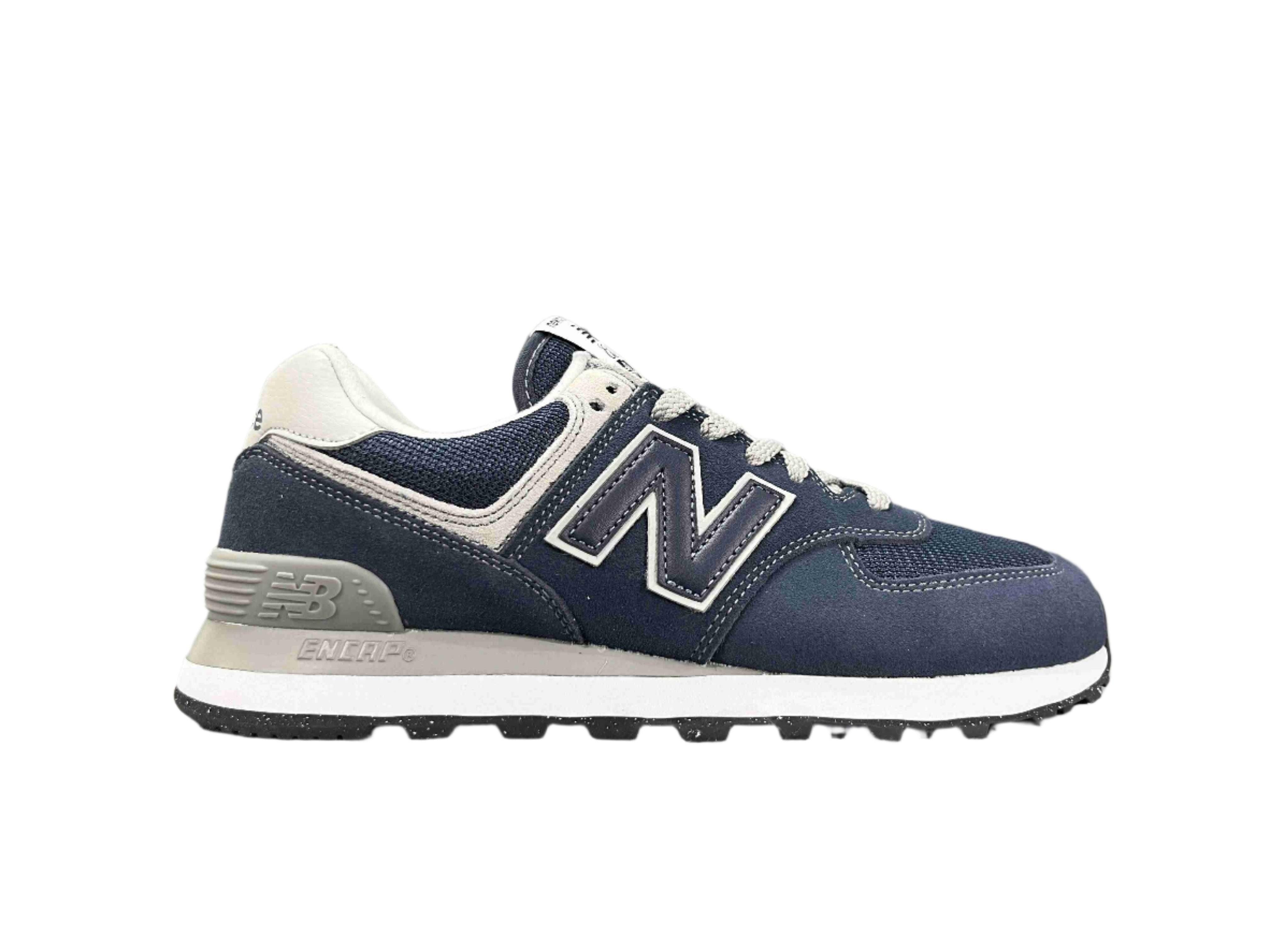 New Balance 574 Navy White - Banlieue91