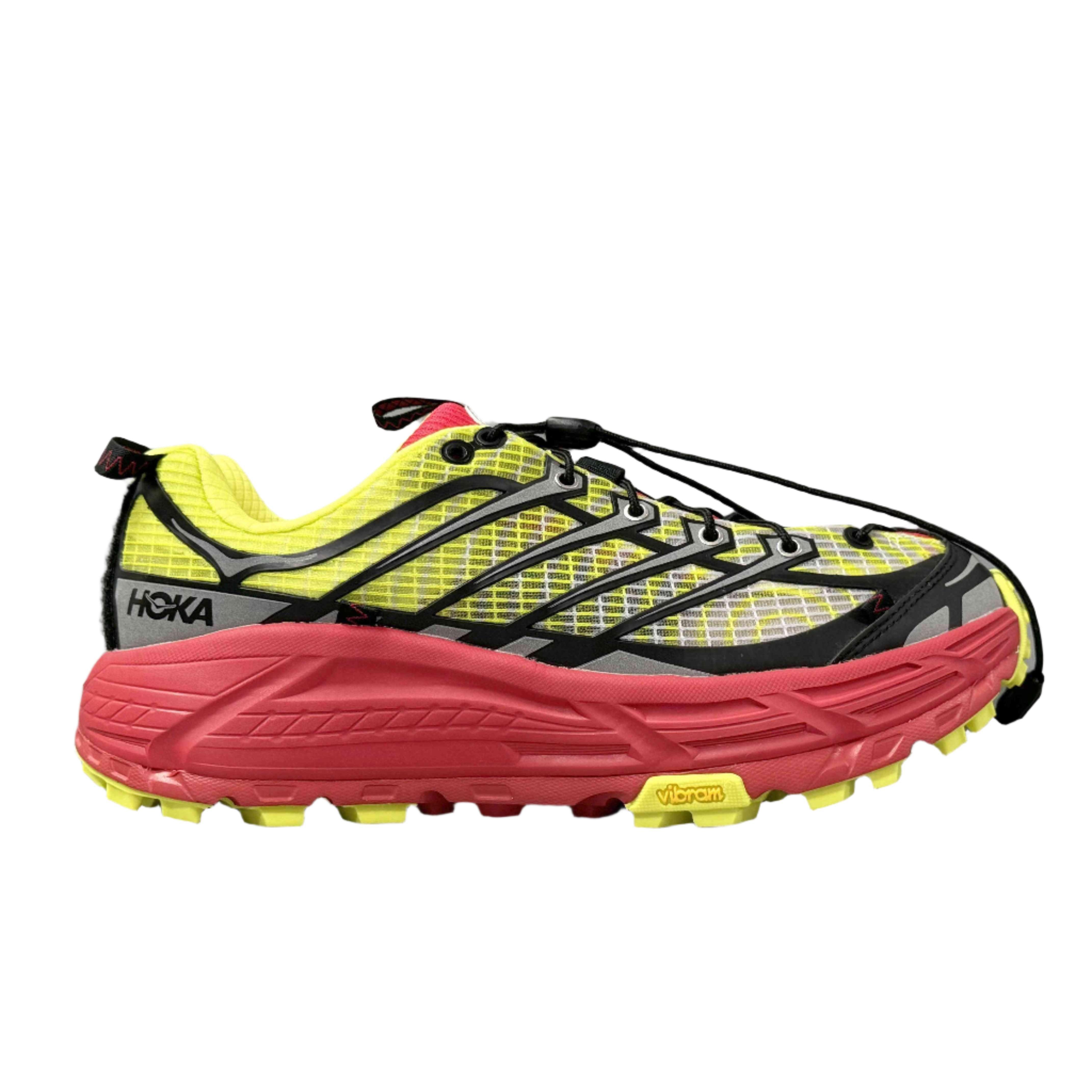 Nicole McLaughlin × Hoka Mafate Three 2 "Red/Neon Green - Banlieue91