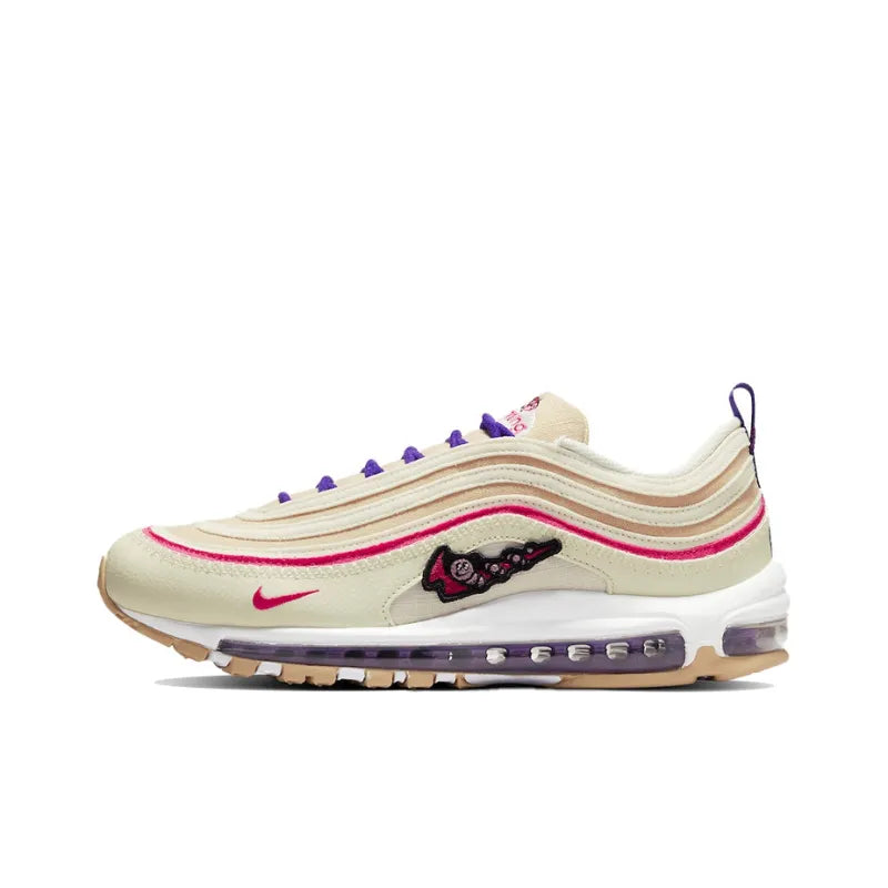 Nike Air Max 97 Air Sprung Sail Pink Purple - Banlieue91