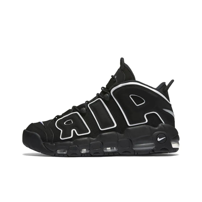 Nike Air More Uptempo Black White - Banlieue91