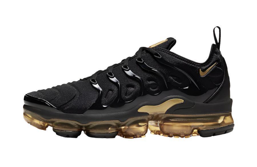 Nike Air VaporMax Plus 'Black Metallic Gold' - Banlieue91