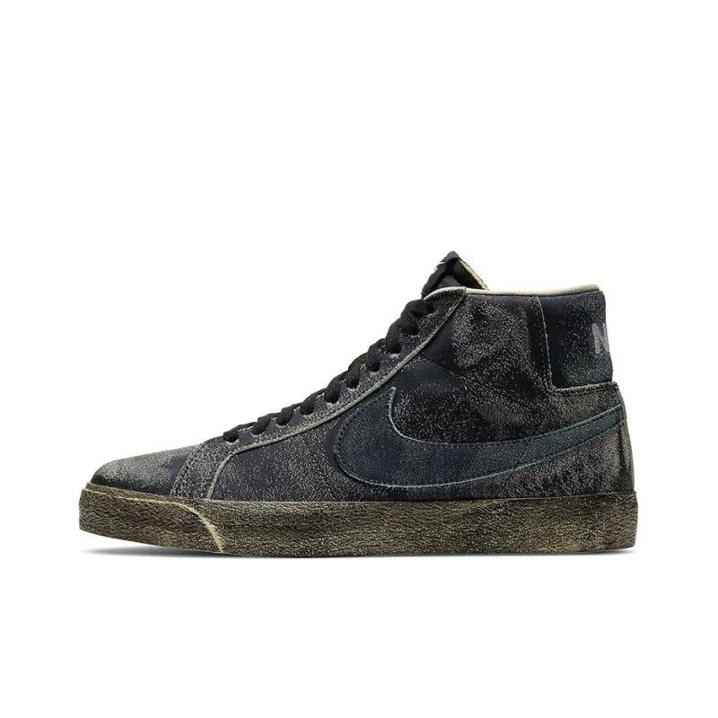 Nike Blazer Mid Faded Black - Banlieue91