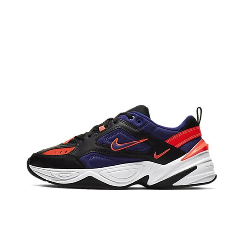 Nike M2K Tekno Black Deep Royal Blue Bright Crimson - Banlieue91