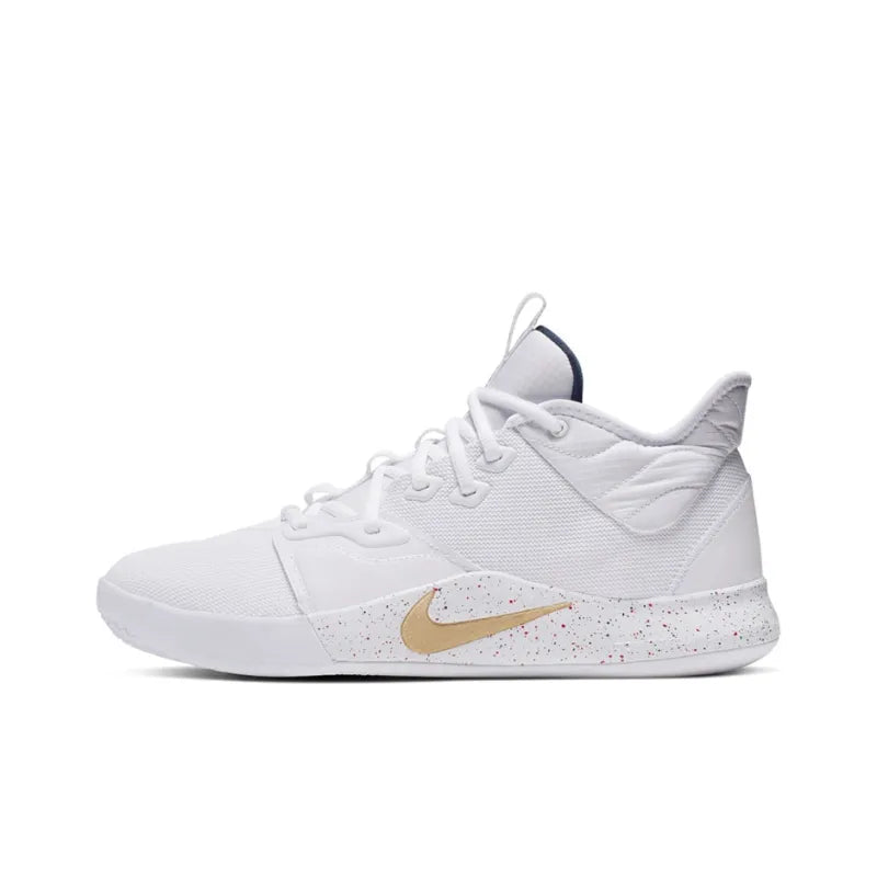 Nike PG 3 White Gold Navy - Banlieue91