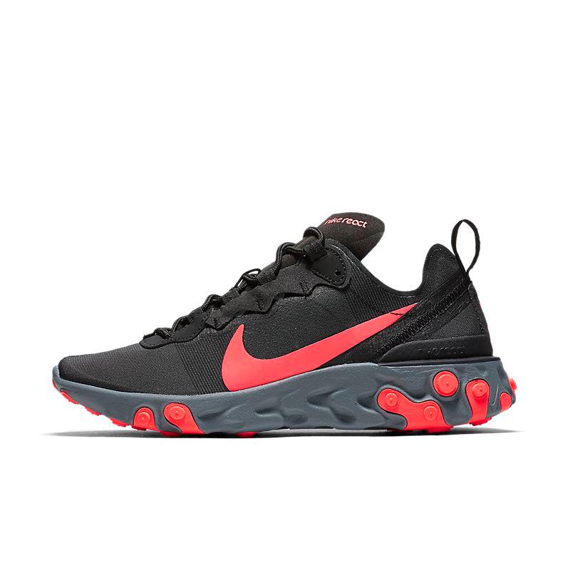 Nike React Element 55 'Black Solar Red' - Banlieue91