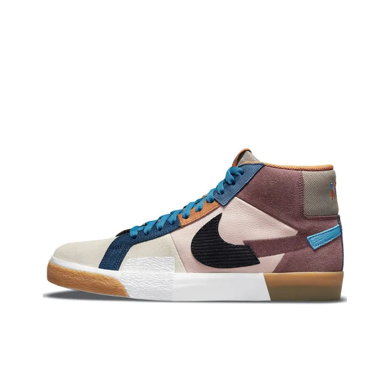 Nike Sb Blazer Mid Mosaic Brown - Banlieue91