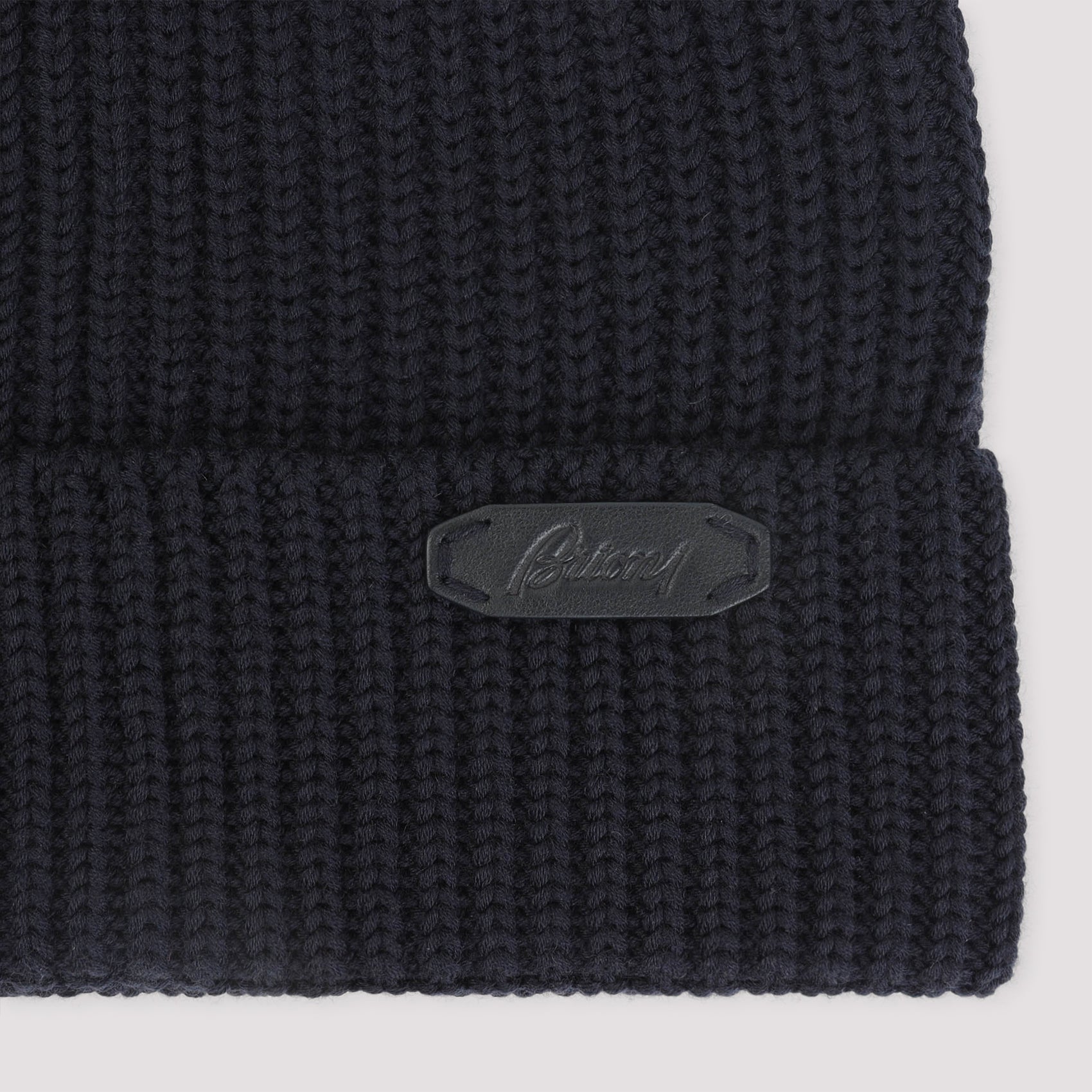 BRIONI Knit Wool Beanie for Men - Fall/Winter 2025 - Banlieue91 -
