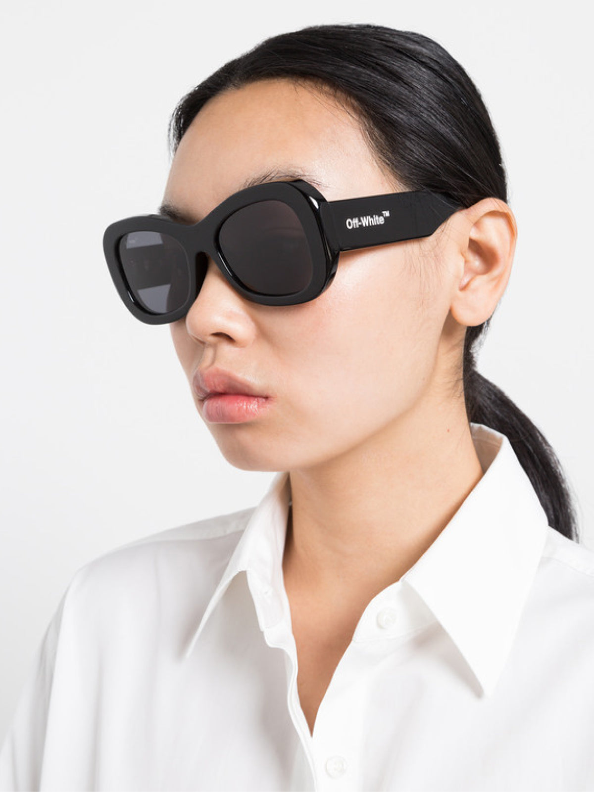 OFF-WHITE Pablo Logo Mini Sunglasses - Banlieue91 -