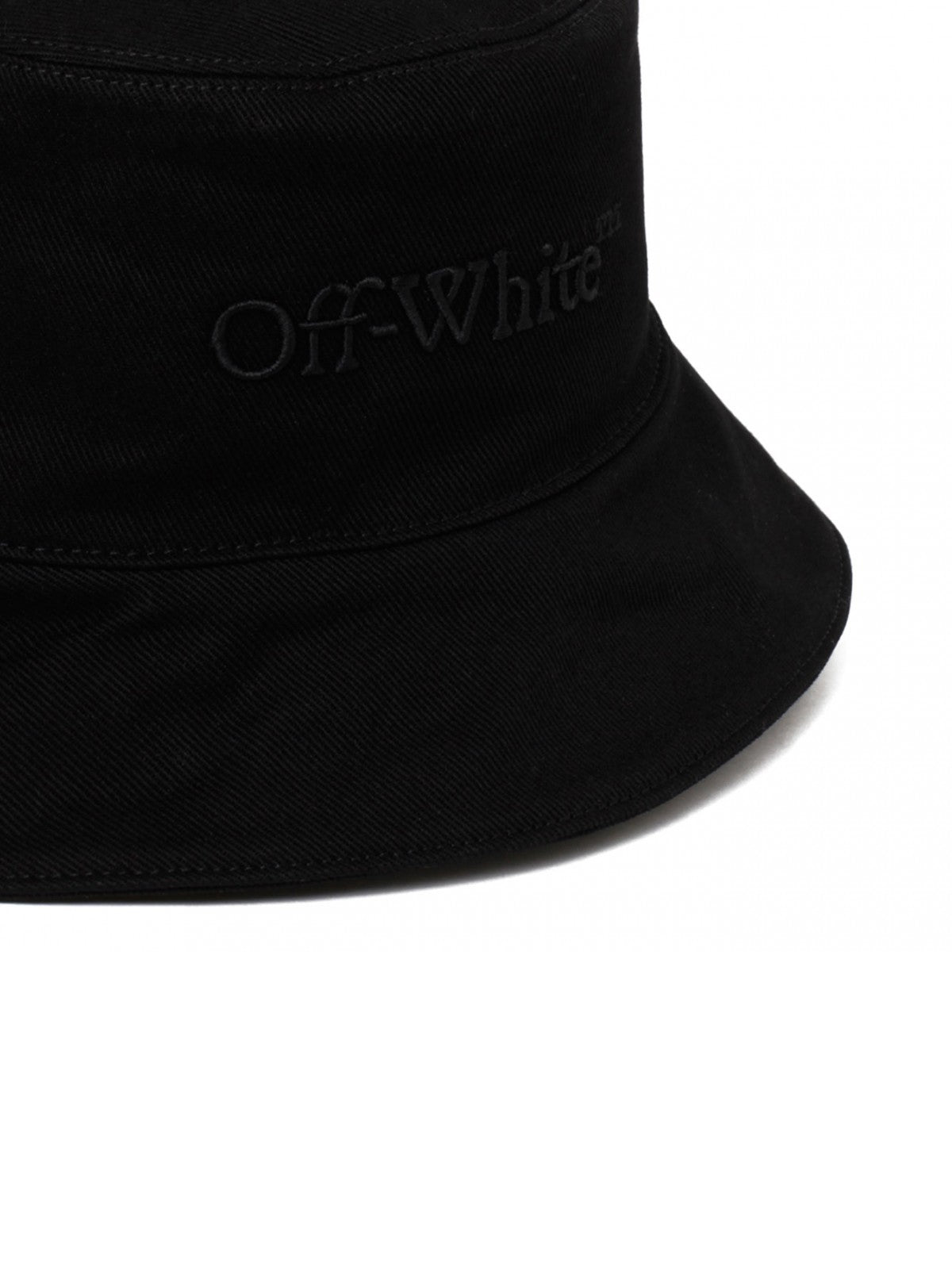 OFF-WHITE Bookish Logo Denim Bucket Hat - Banlieue91 -