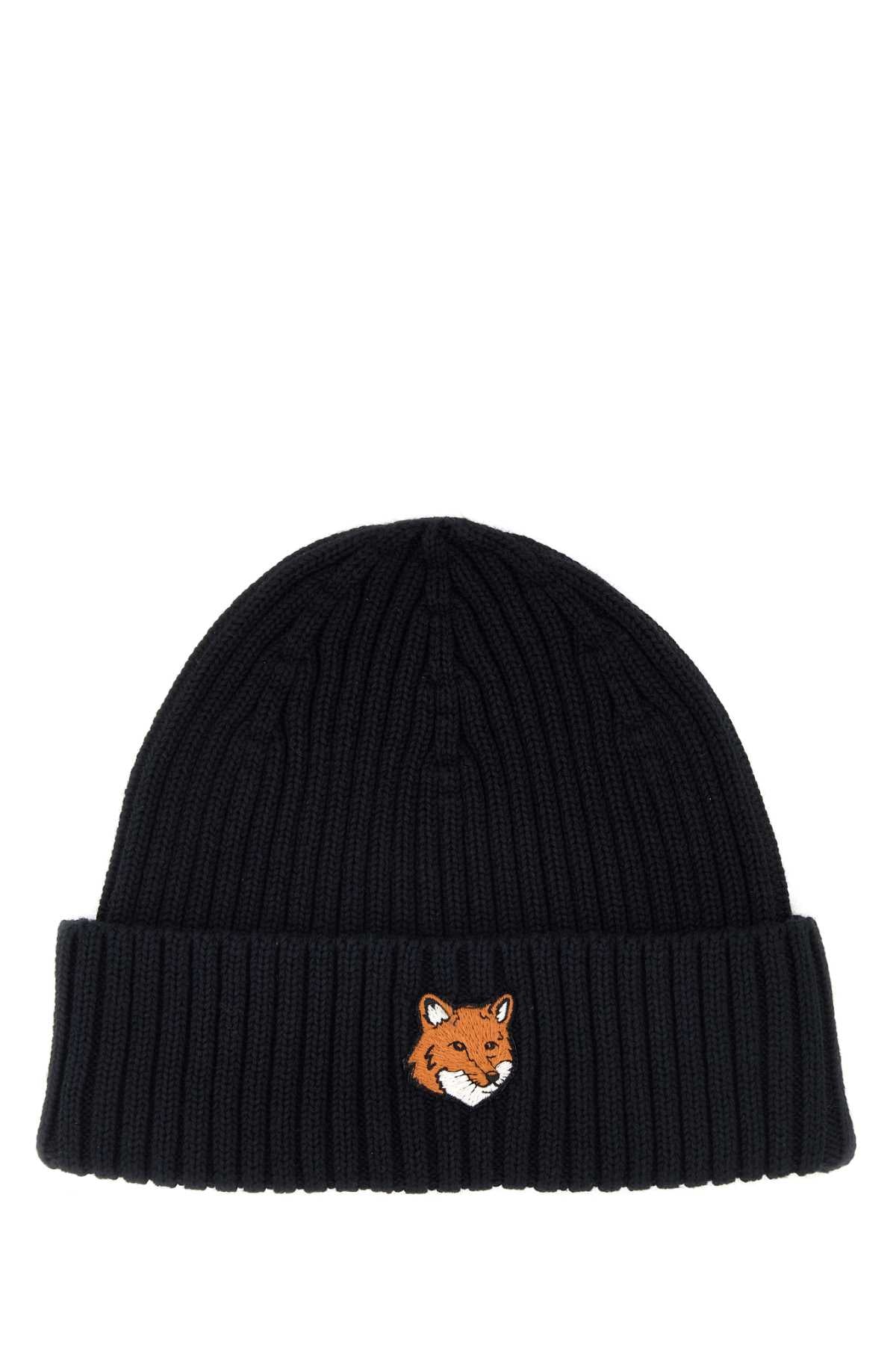 MAISON KITSUNÉ Cotton Beanie Hat - Banlieue91 -
