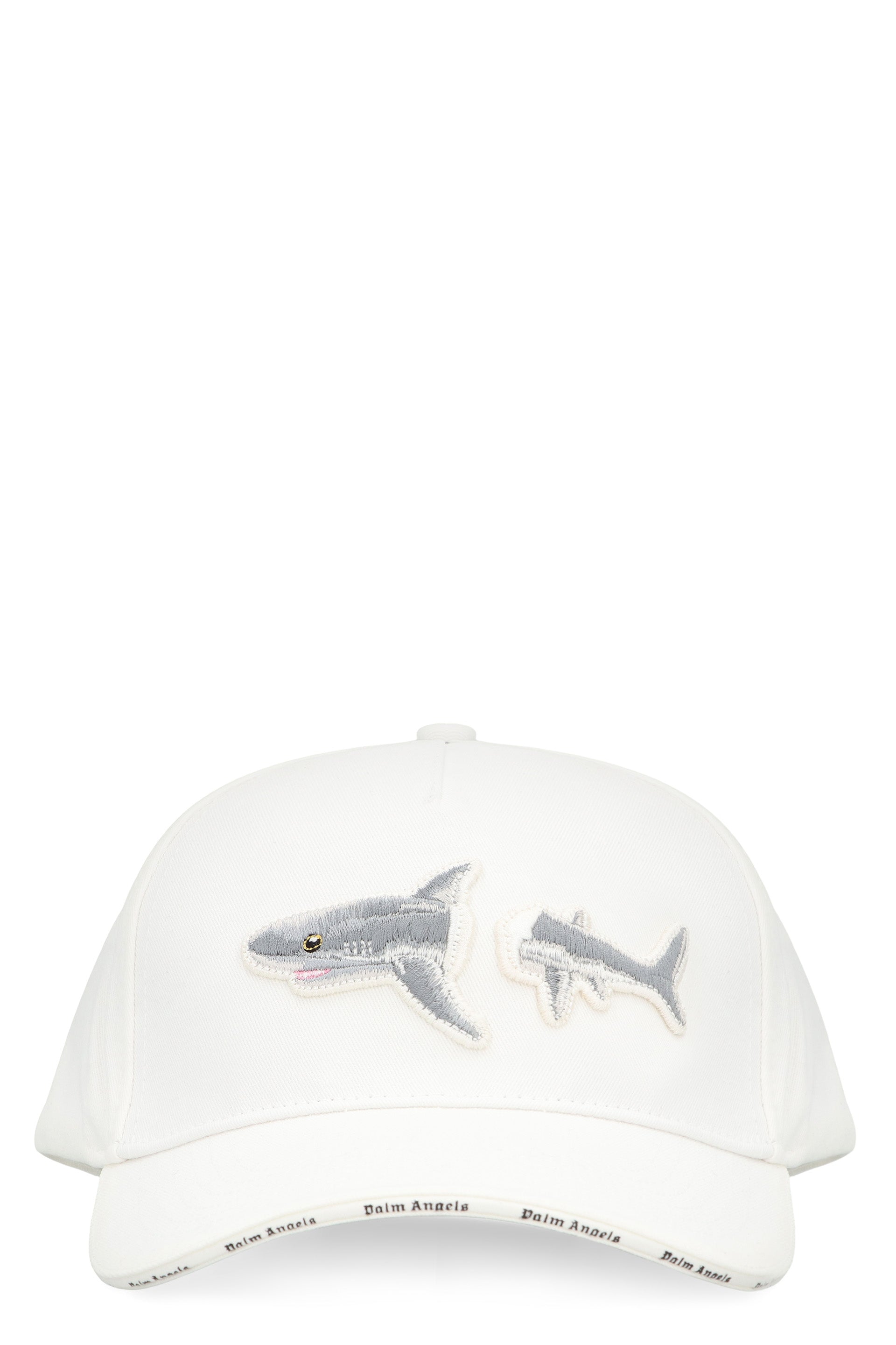 PALM ANGELS Baseball Cap with Broken Shark Detail - Banlieue91 -