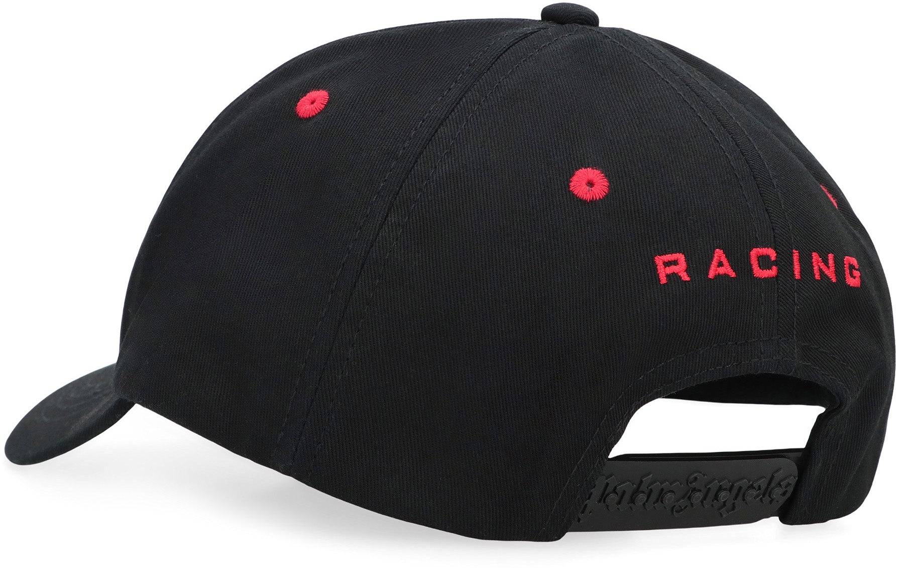 PALM ANGELS Adjustable Baseball Cap with Racing Monogram Detail - Banlieue91 -