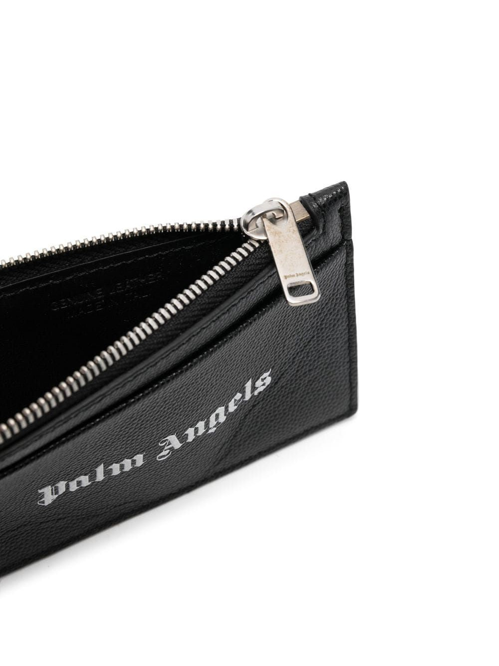 PALM ANGELS Men's Mini Leather Card Holder - Banlieue91 -