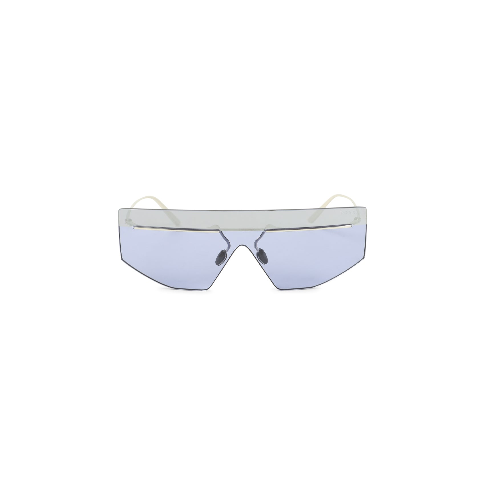 PRADA Sleek Mask Design Metallic Sunglasses - Banlieue91 -