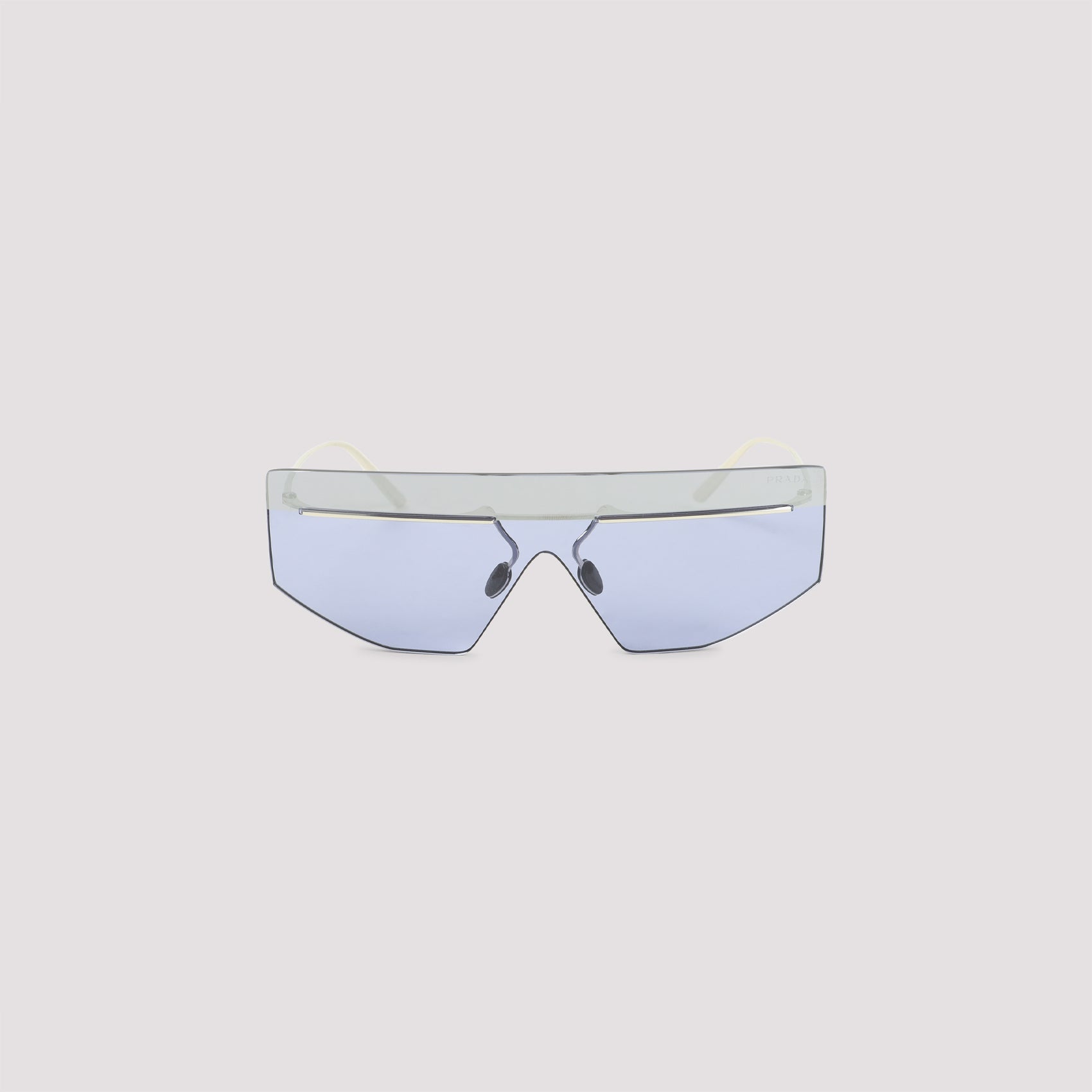 PRADA Sleek Mask Design Metallic Sunglasses - Banlieue91 -