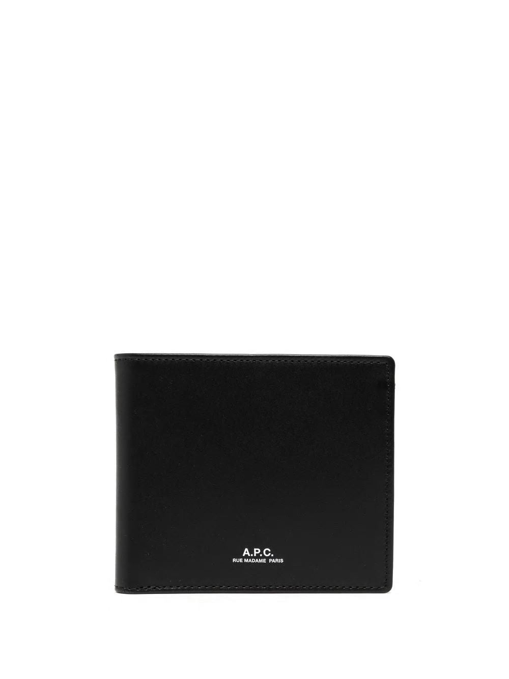 A.P.C. Smooth Leather Mini Wallet with Card Slots - Banlieue91 -