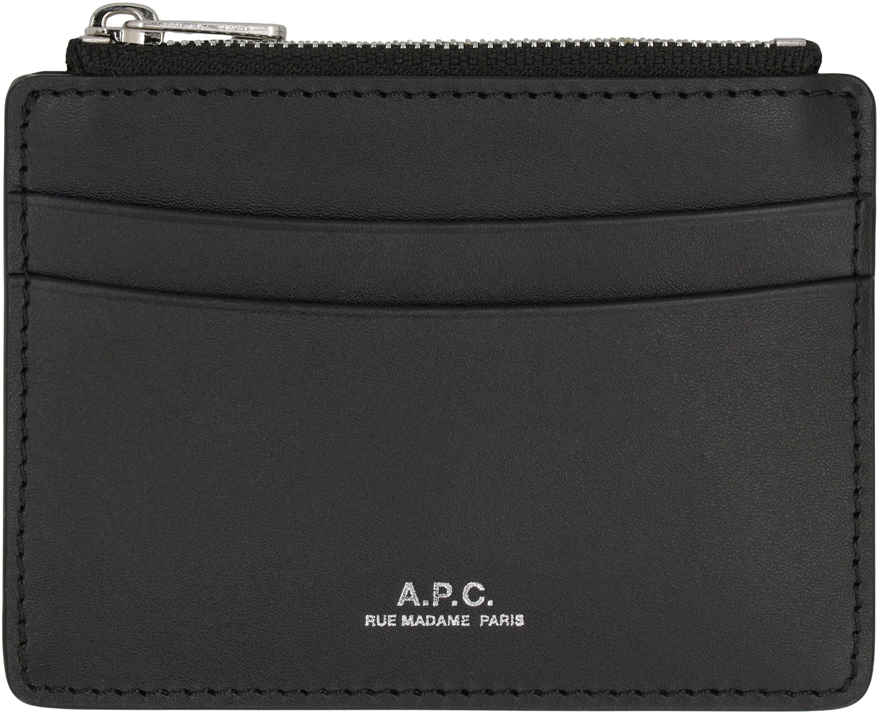 A.P.C. Mini Leather Card Holder - Banlieue91 -