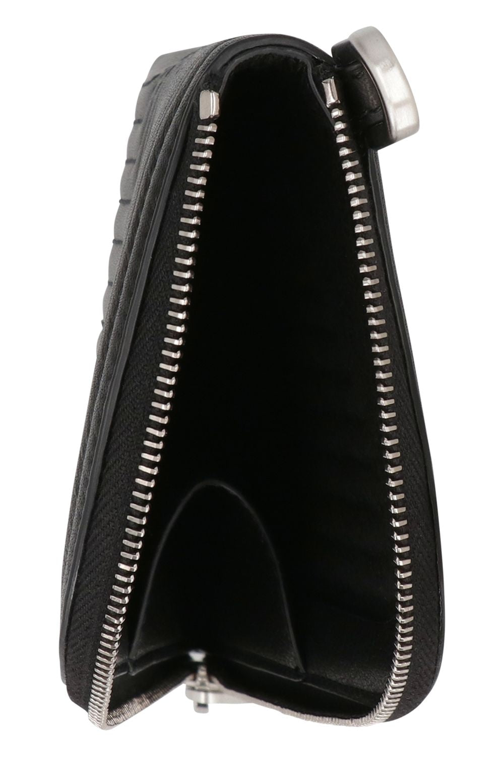 RICK OWENS Mini Leather Wallet with Decorative Stitching - Banlieue91 -