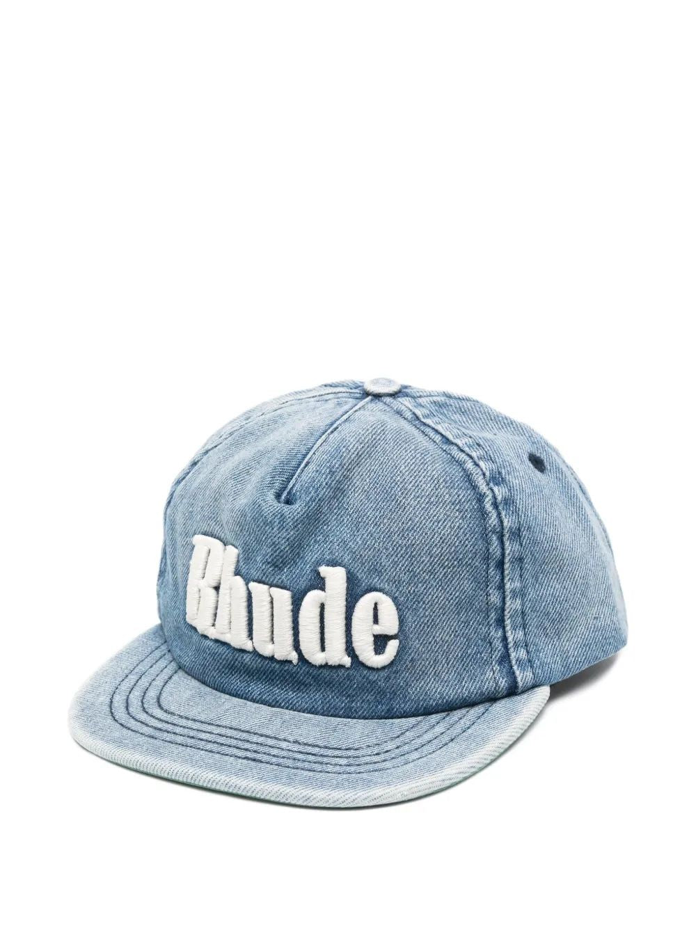 RHUDE Logo Denim Hat for Men - Fall/Winter 2025 - Banlieue91 -
