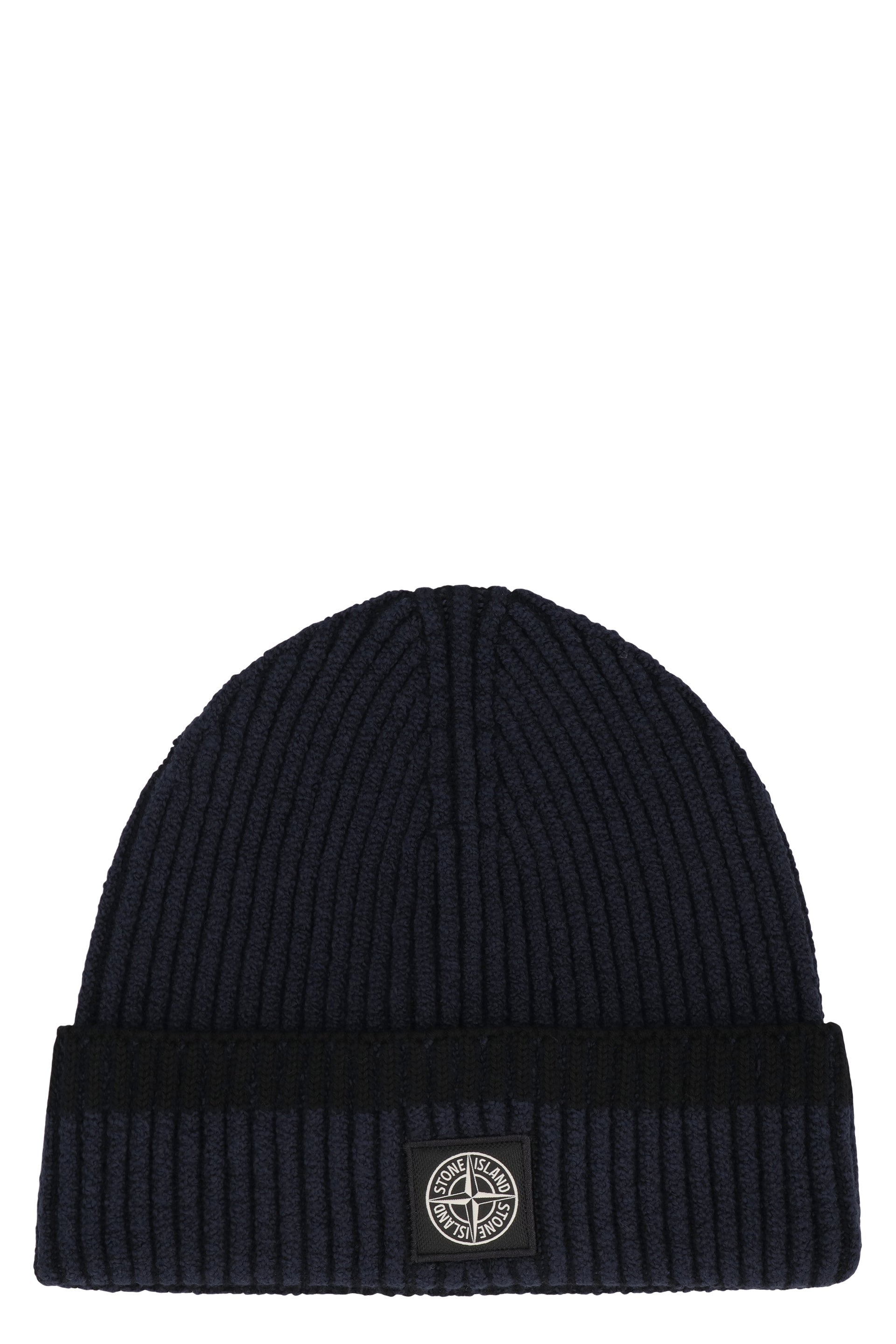 STONE ISLAND Ribbed Knit Hat - Banlieue91 -