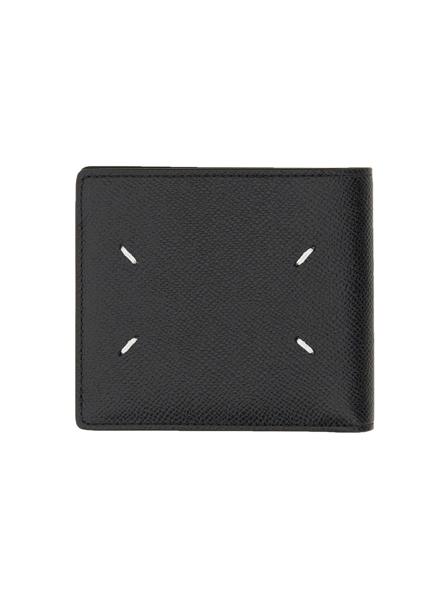 MAISON MARGIELA Mini Bifold Wallet with Four Stitches - Banlieue91 -