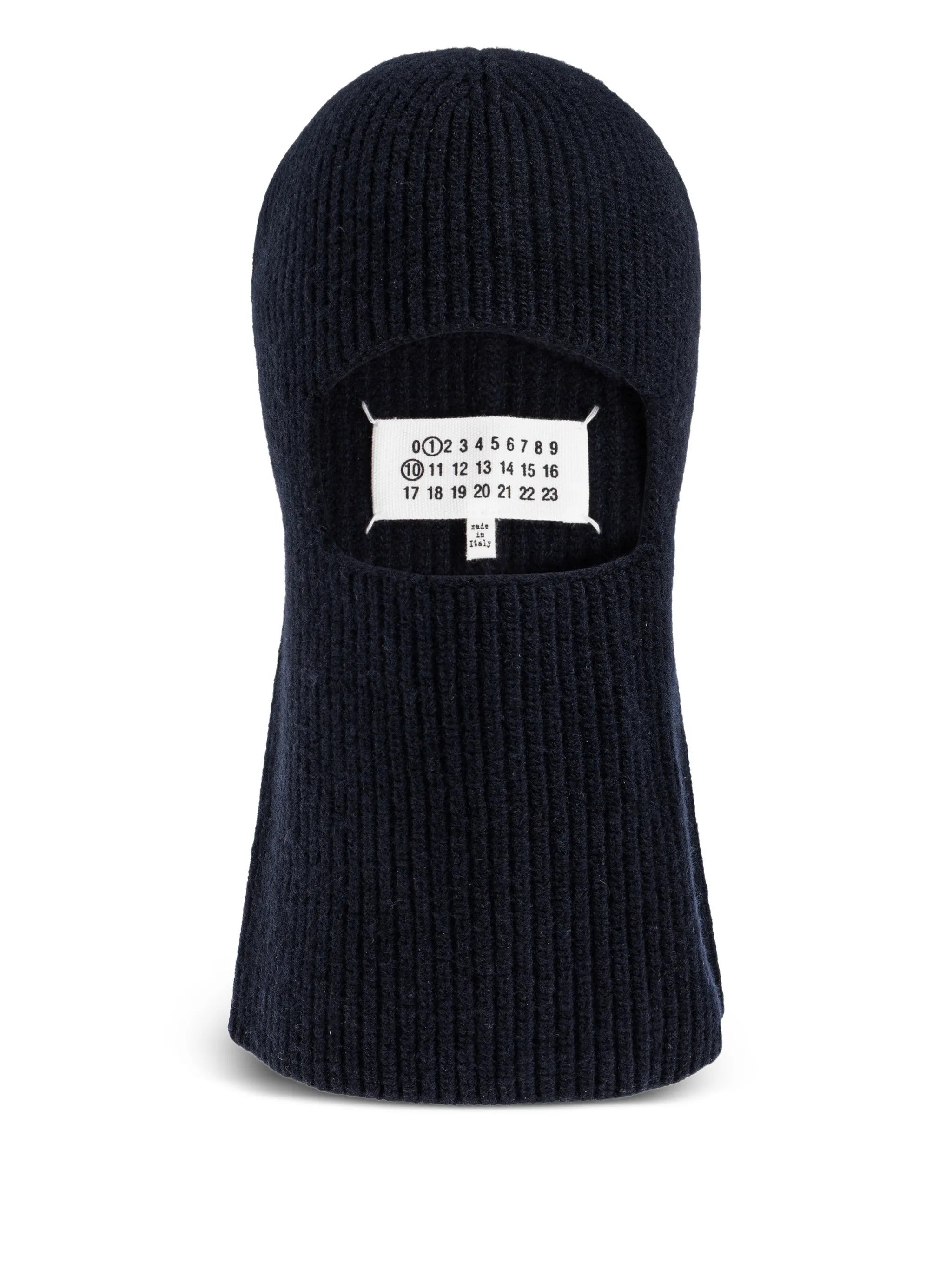 MAISON MARGIELA Ribbed-Knit Balaclava - Banlieue91 -
