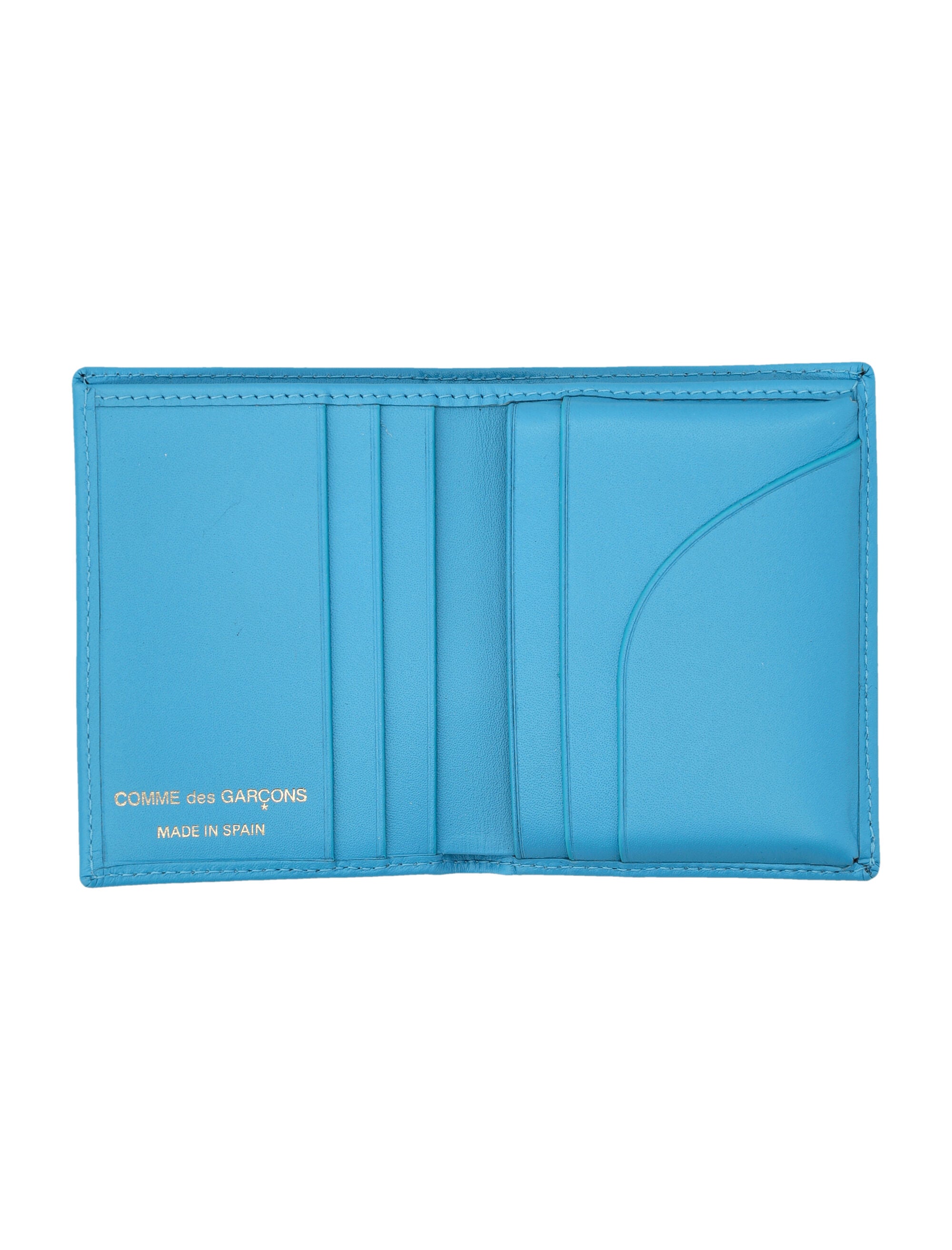 COMME DES GARÇONS WALLET Mini Leather Cardholder with Premium Features - Banlieue91 -
