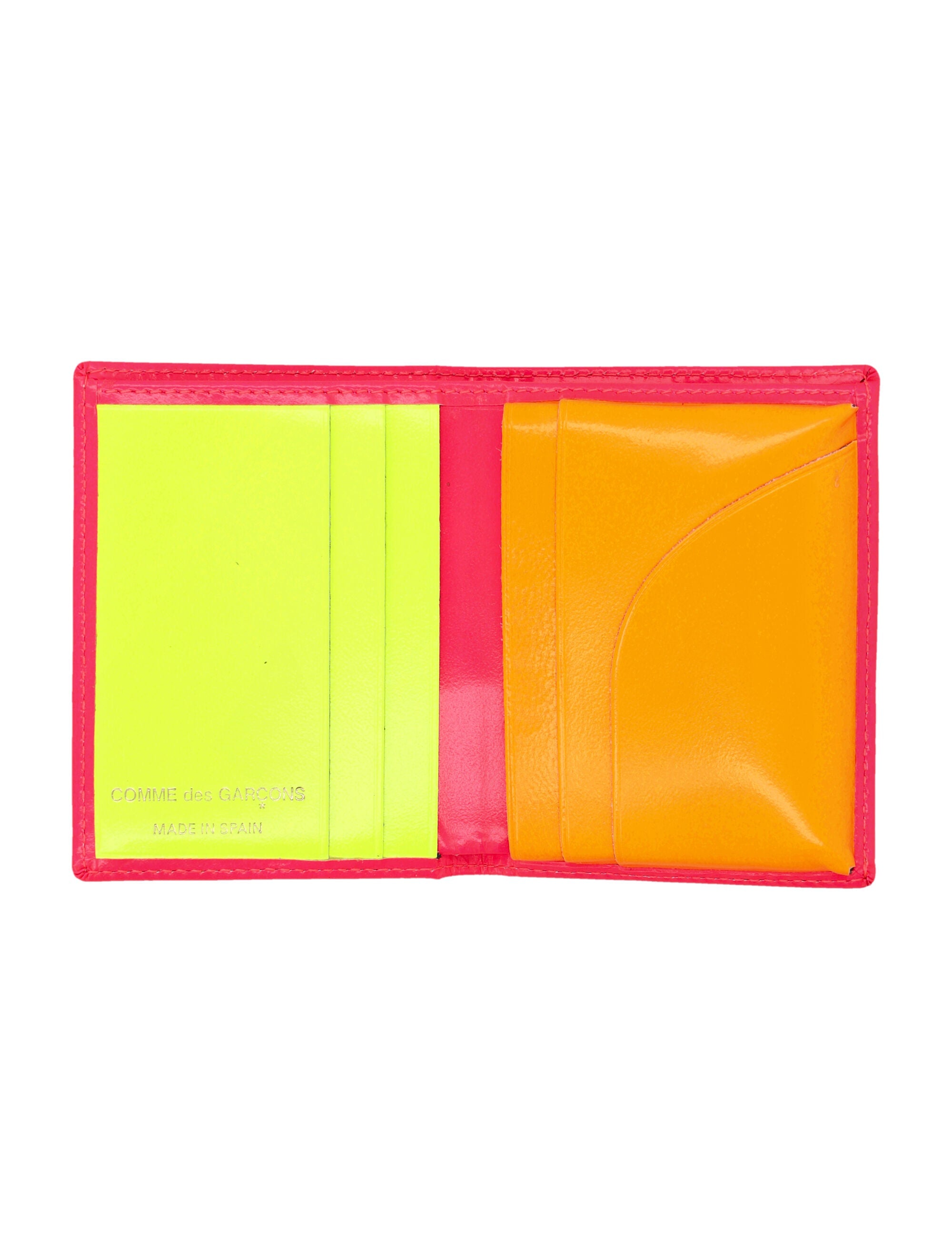 COMME DES GARÇONS WALLET Mini Bi-Fold Leather Cardholder - Banlieue91 -