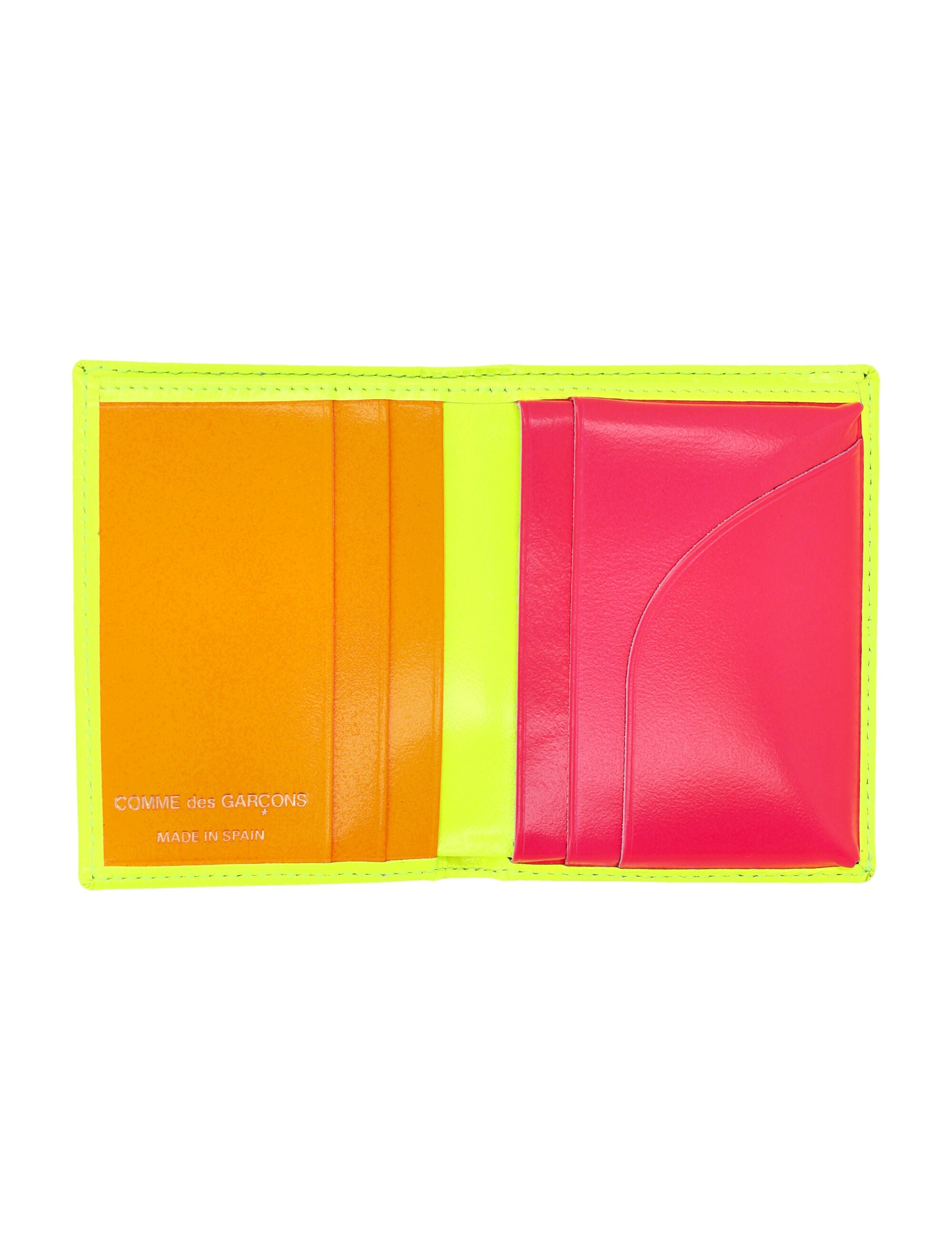 COMME DES GARÇONS WALLET Mini Bi-Fold Leather Cardholder - Banlieue91 -