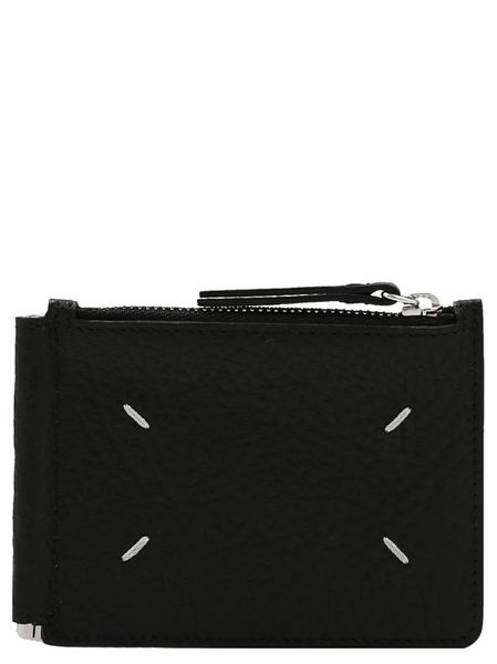 MAISON MARGIELA Mini Bi-Fold Wallet with Distinctive Seams - FW25 - Banlieue91 -