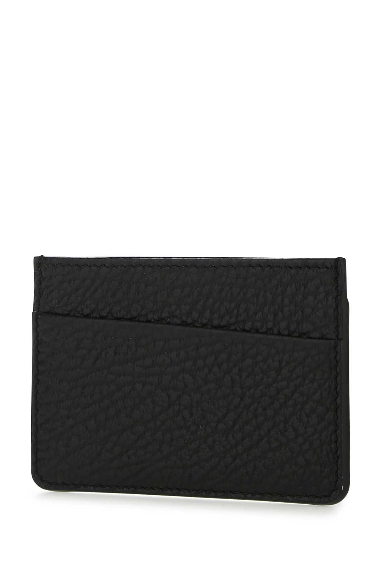 MAISON MARGIELA Mini Pebbled Calfskin Card Holder - Three Card Slots - Banlieue91 -