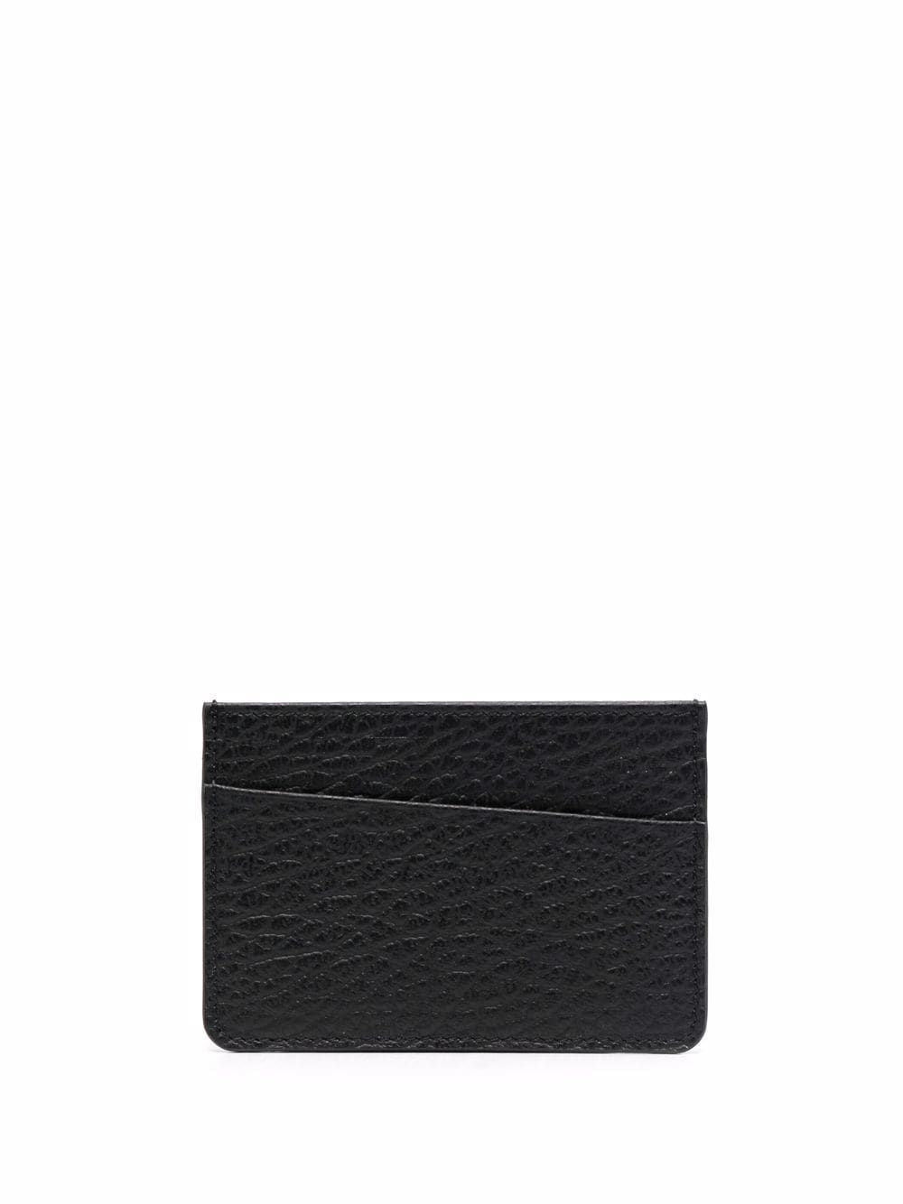 MAISON MARGIELA Mini Pebbled Calfskin Card Holder - Three Card Slots - Banlieue91 -