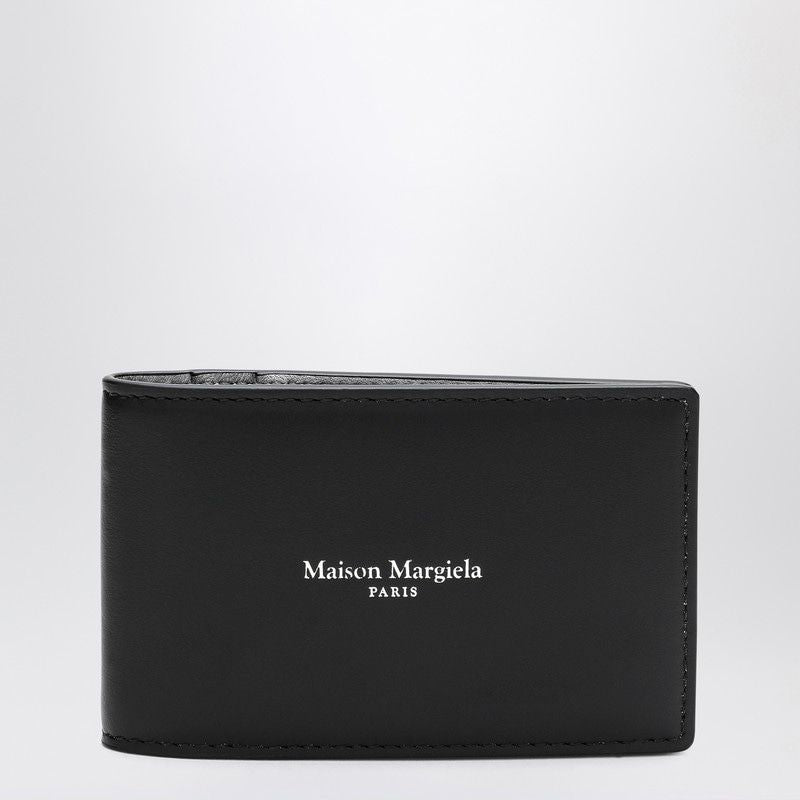 MAISON MARGIELA Mini Button Card Holder with Logo - Banlieue91 -