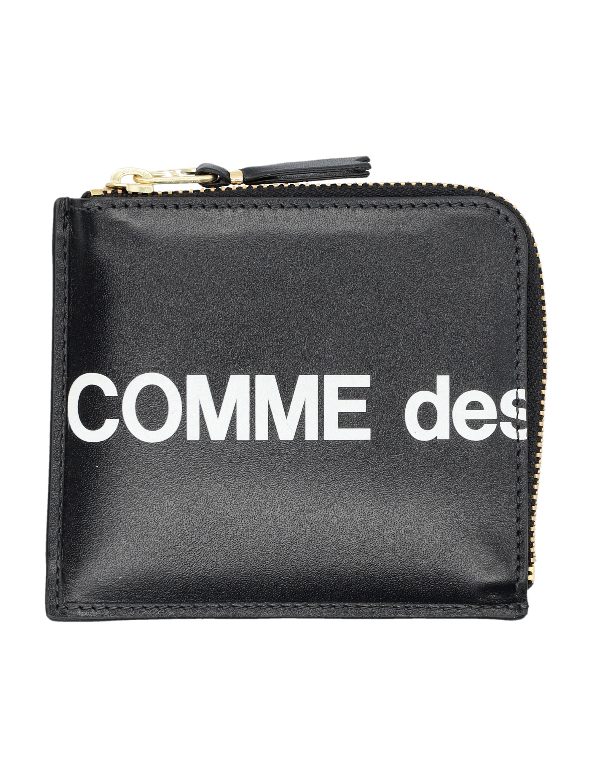 COMME DES GARÇONS WALLET Large Logo Zip Wallet - Banlieue91 -