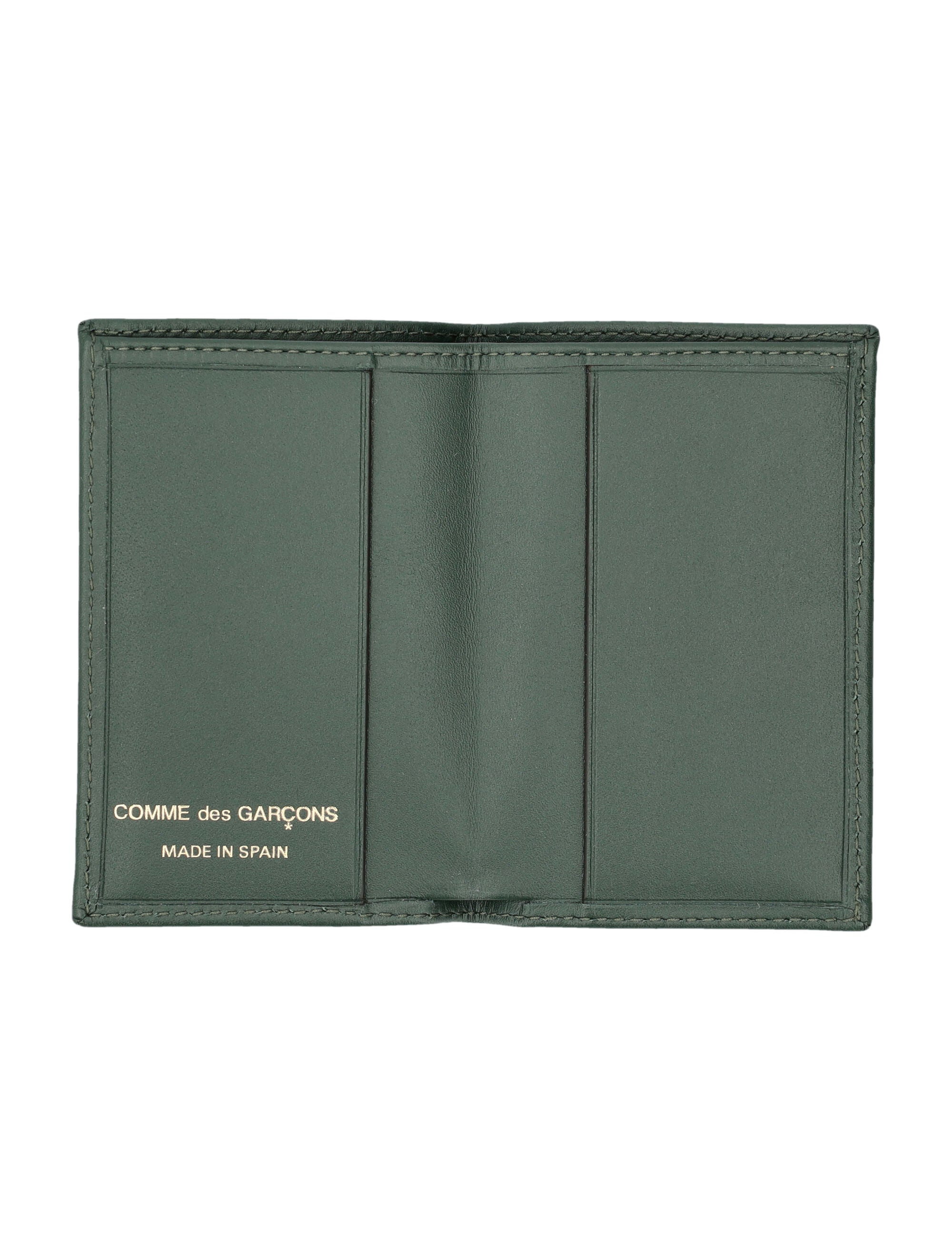 COMME DES GARÇONS WALLET Classic Bifold Wallet - 10.5 cm x 7 cm - Banlieue91 -