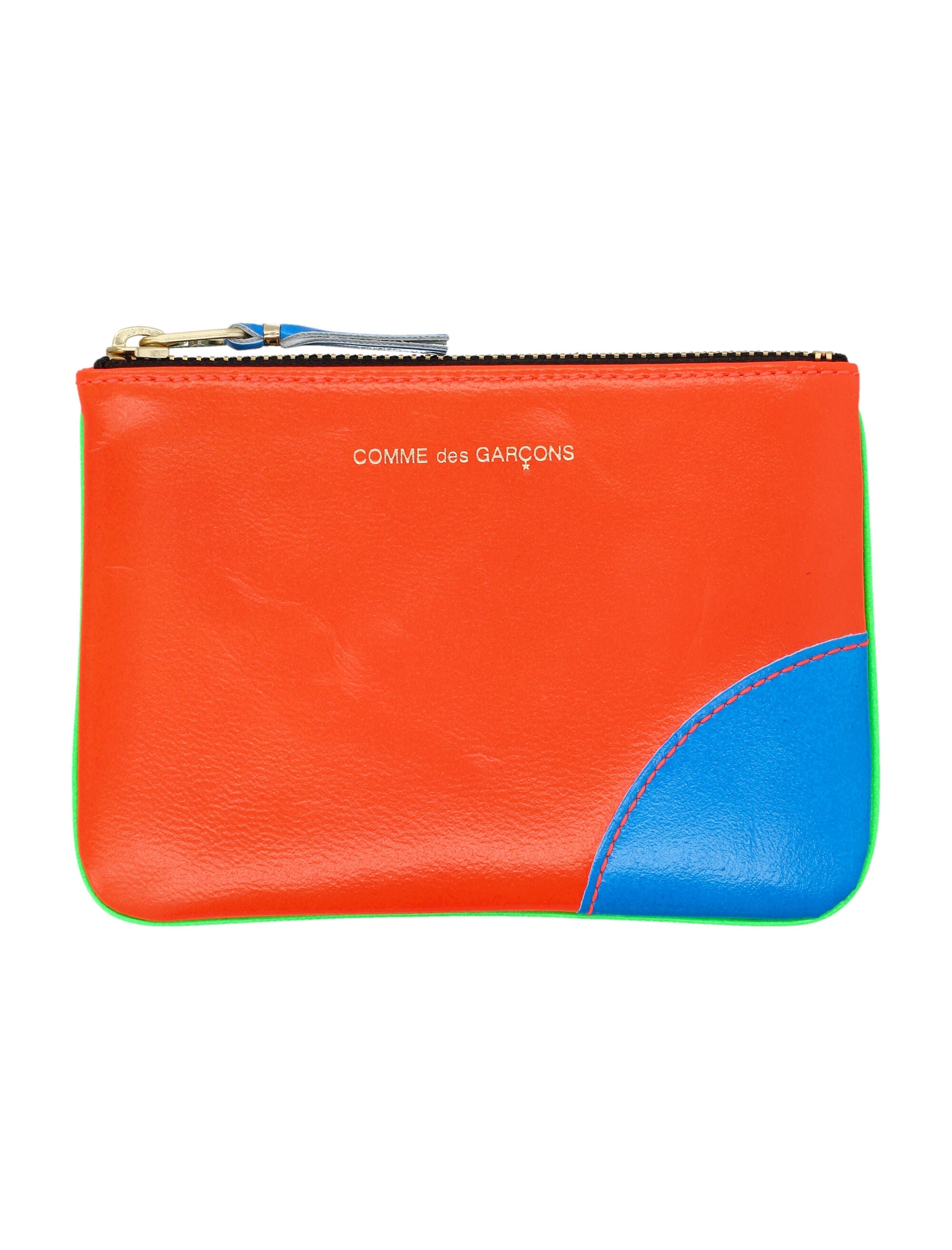 COMME DES GARÇONS WALLET Mini Color Block Leather Wallet - Banlieue91 -